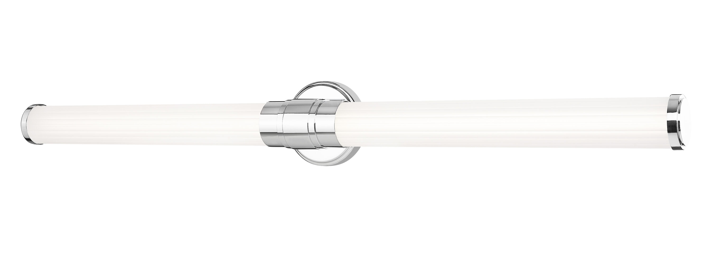 Z-Lite 1020-40W-CH-LED Warwick 40.25-in 1 -Light Polished Chrome Integrated LED Transitional Vanity light