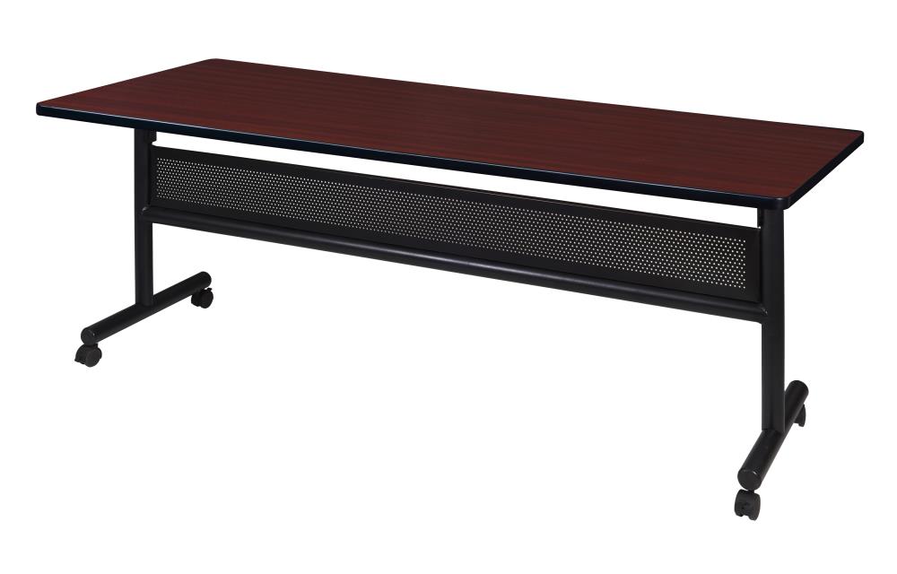 Regency MKFTM7230MH Training Brown 4-Person Training Table (72-in W x 29-in H)
