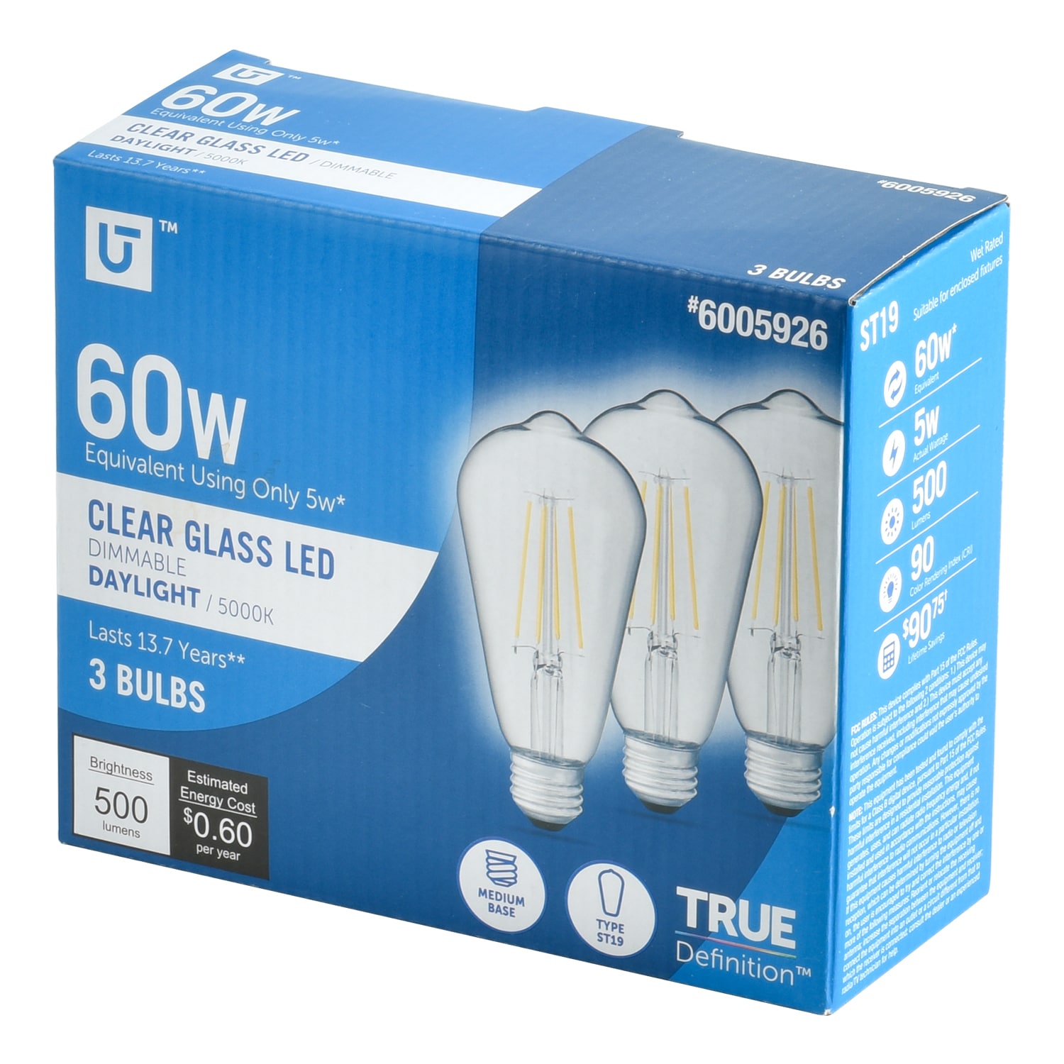 Utilitech 3ST19DG5WCL50K3P Led-Lights - View #5