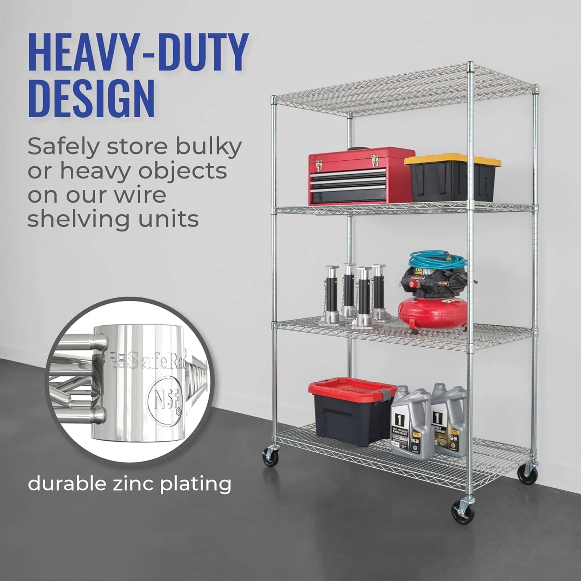 Gracious Living 398938 Free-Standing-Shelving - View #5