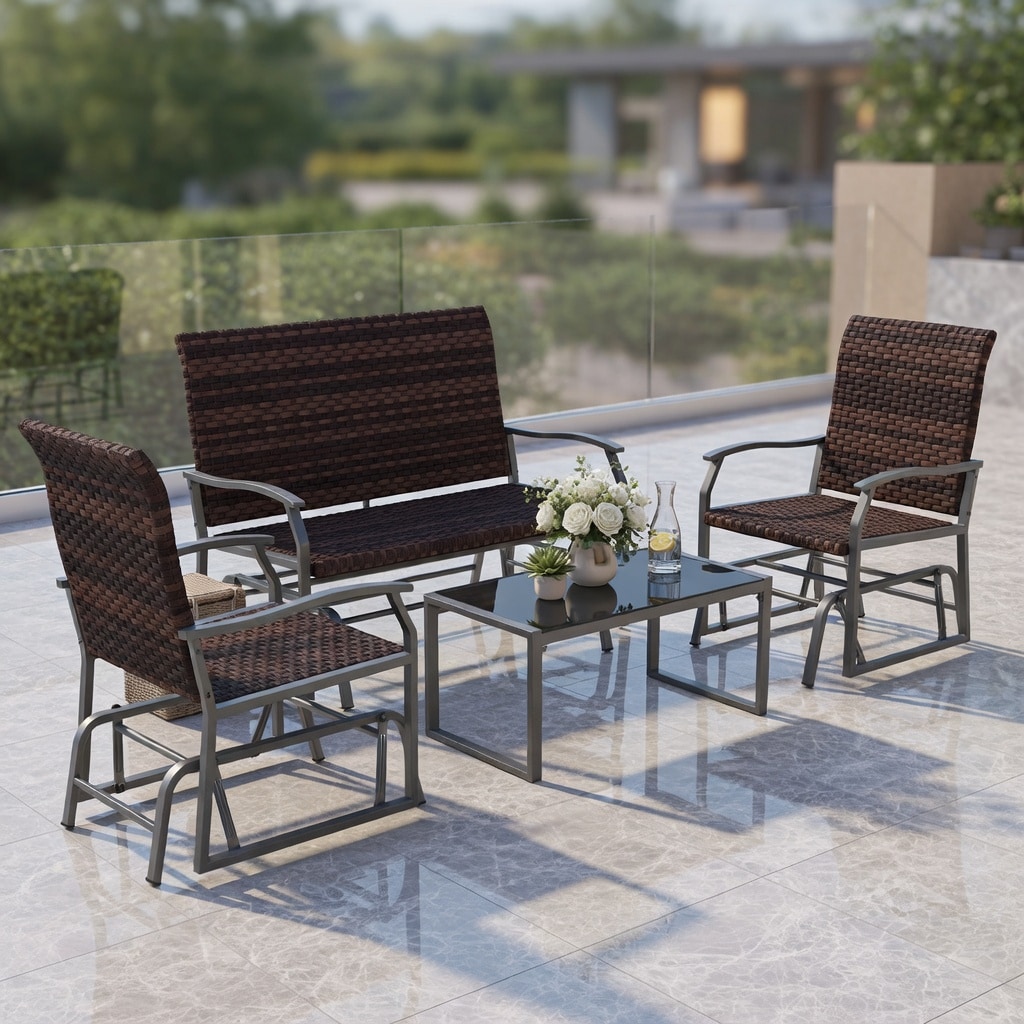 Choco Moon WYC-WQ33746-LS Patio-Conversation-Sets - View #2