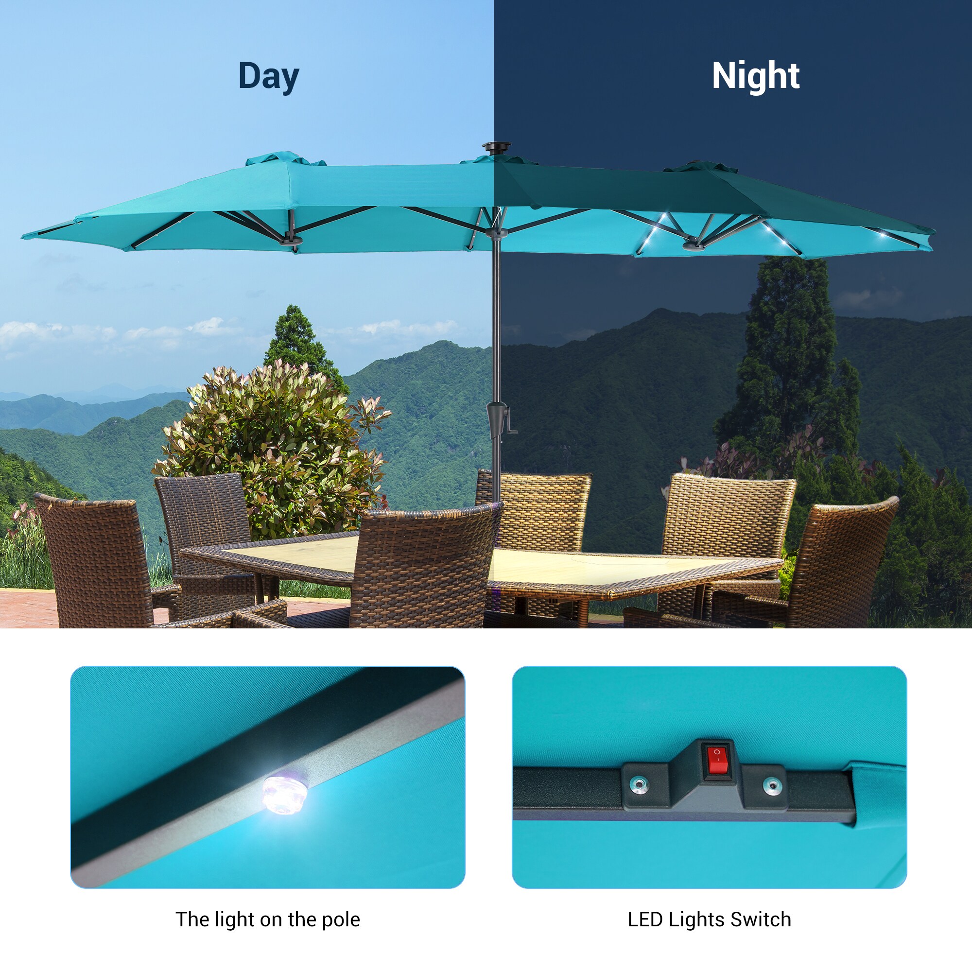 ACEGOSES LW-L3-66-LB Umbrellas-2 - View #3