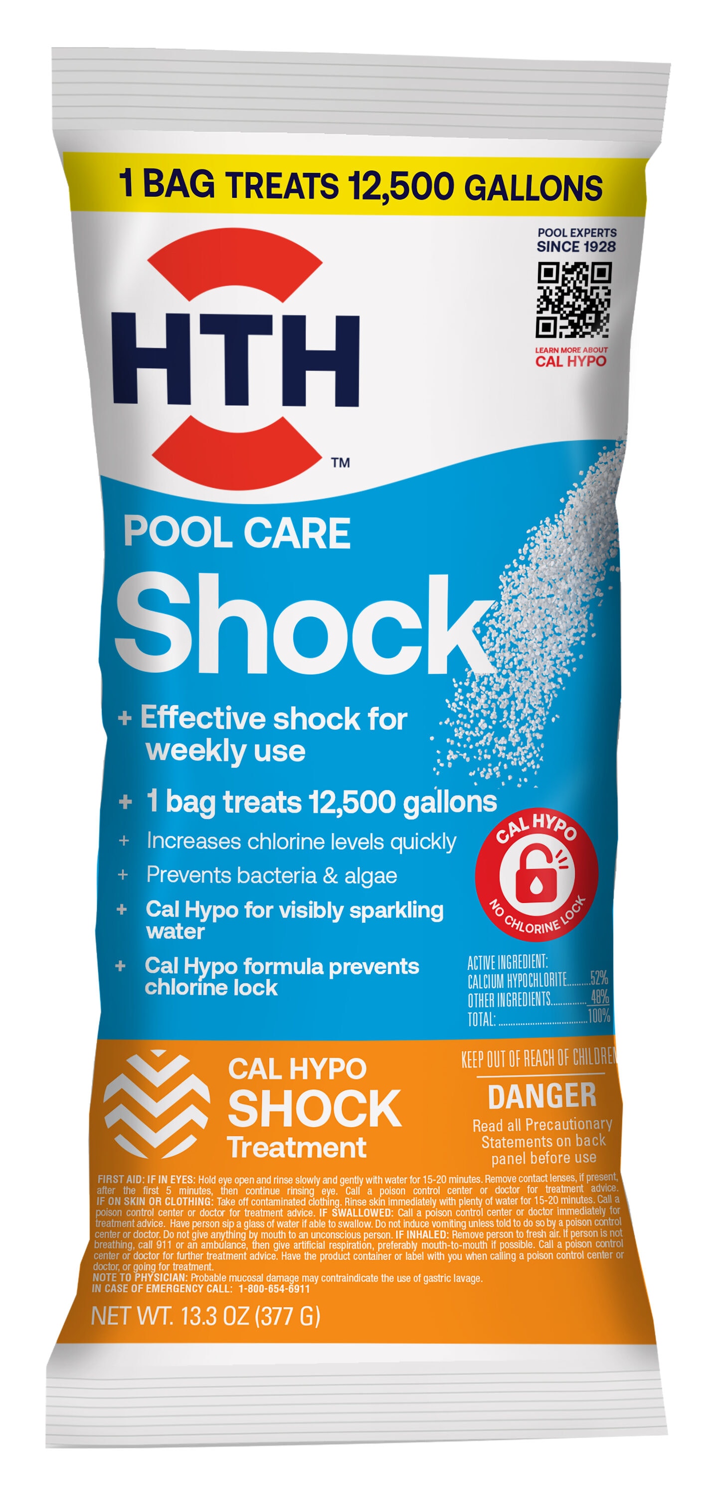 HTH 52031 13.3-oz Cal Hypo Pool Shock