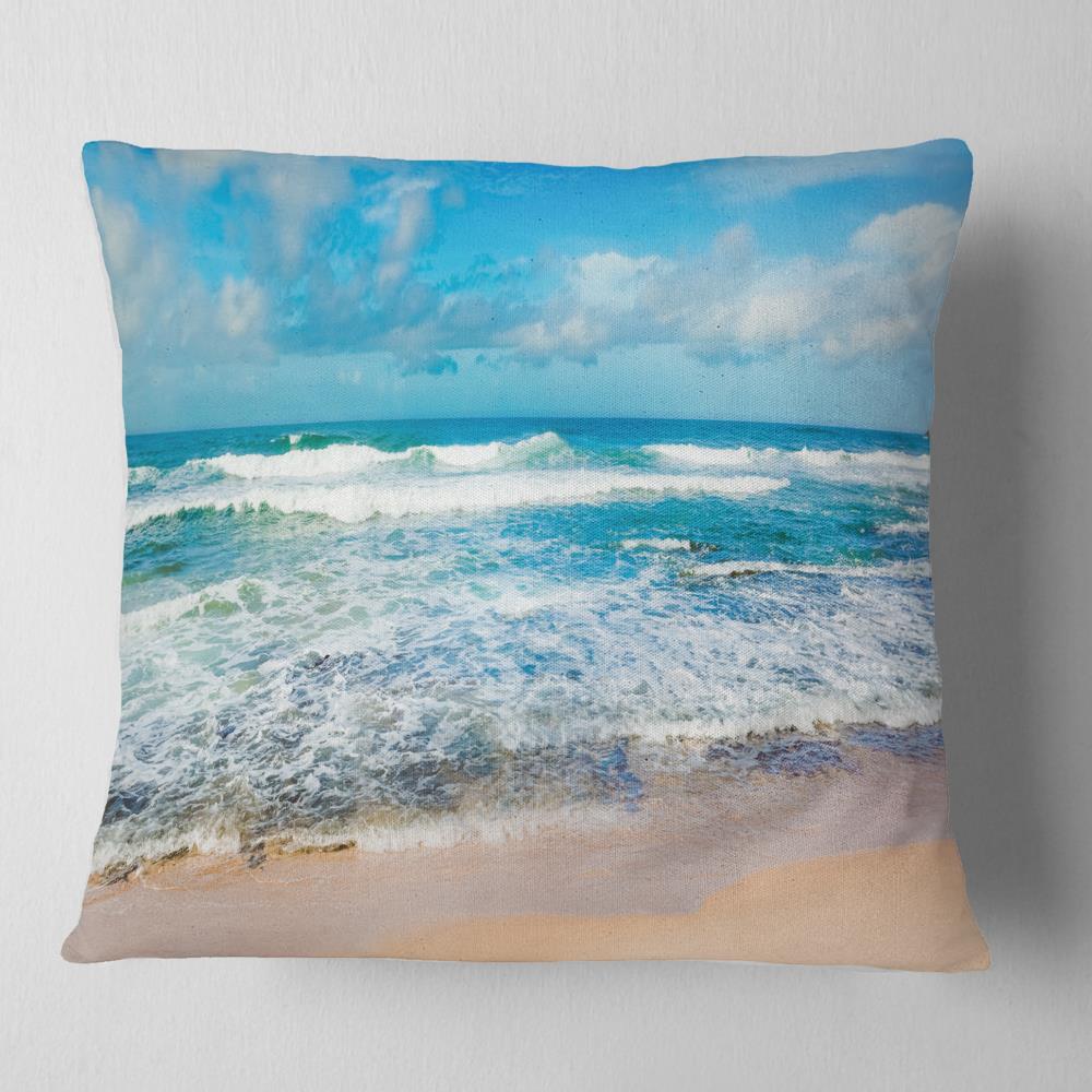 Designart CU11150-16-16 16-in x 16-in Multiple Colors Indoor Decorative Pillow