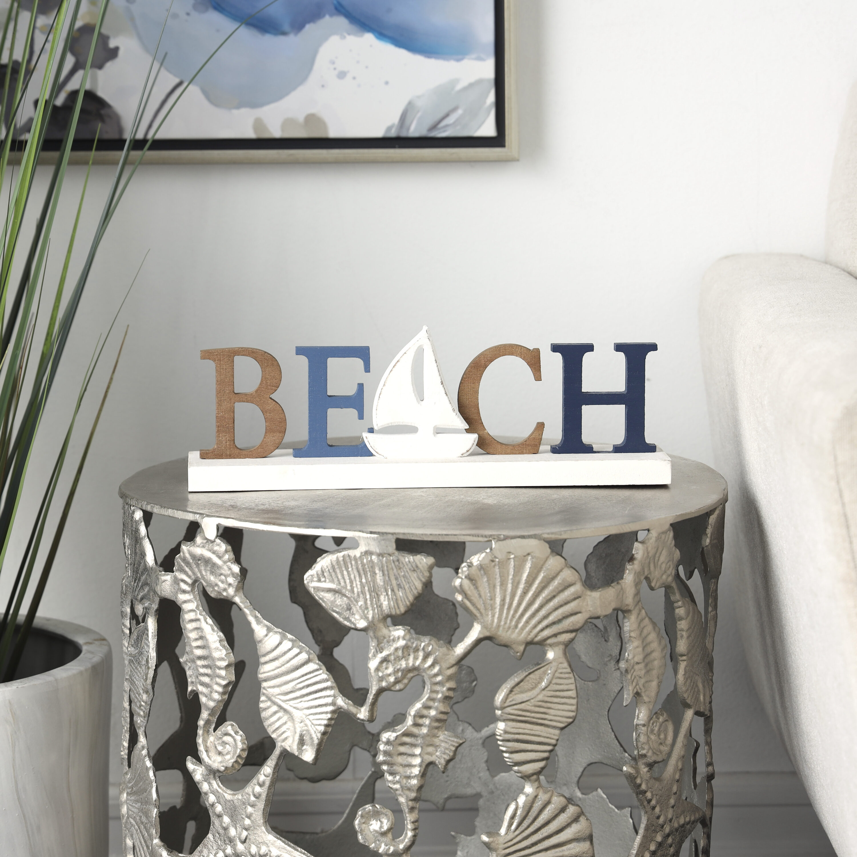 Grayson Lane 822047 Multiple colors/finishes Wood Coastal Decorative object