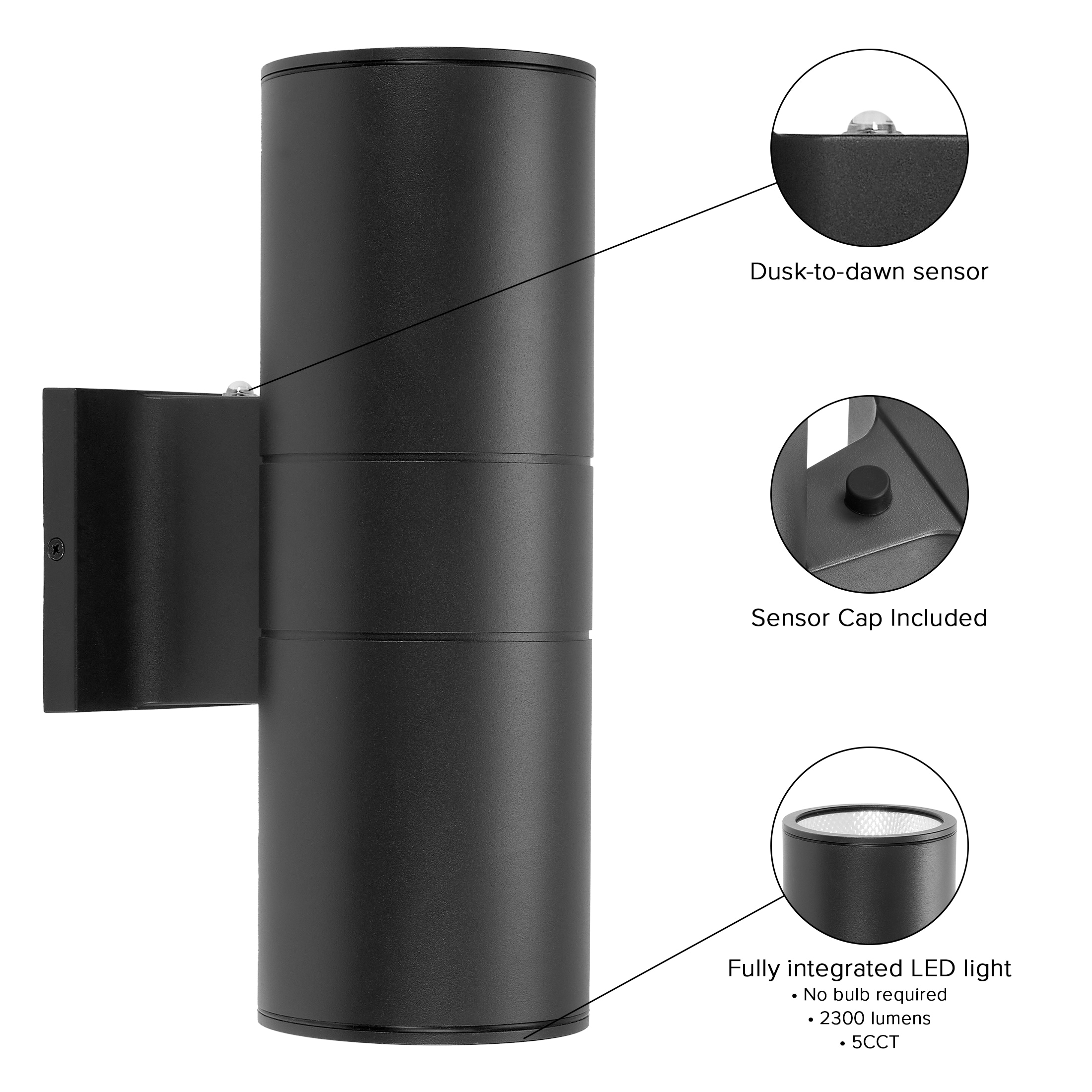 Maxxima MEL-2412505 Outdoor-Wall-Lighting - View #3