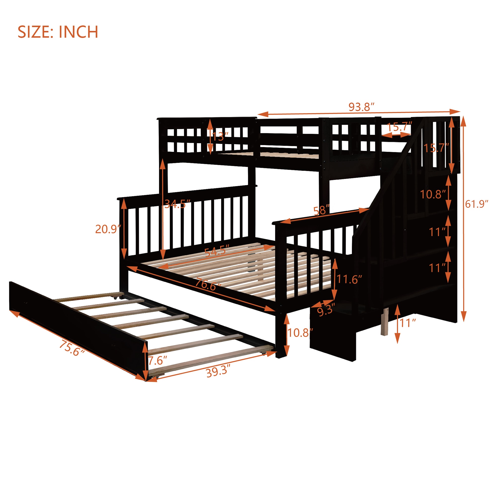 Qualler JIOU0019P Bunk-Beds - View #9