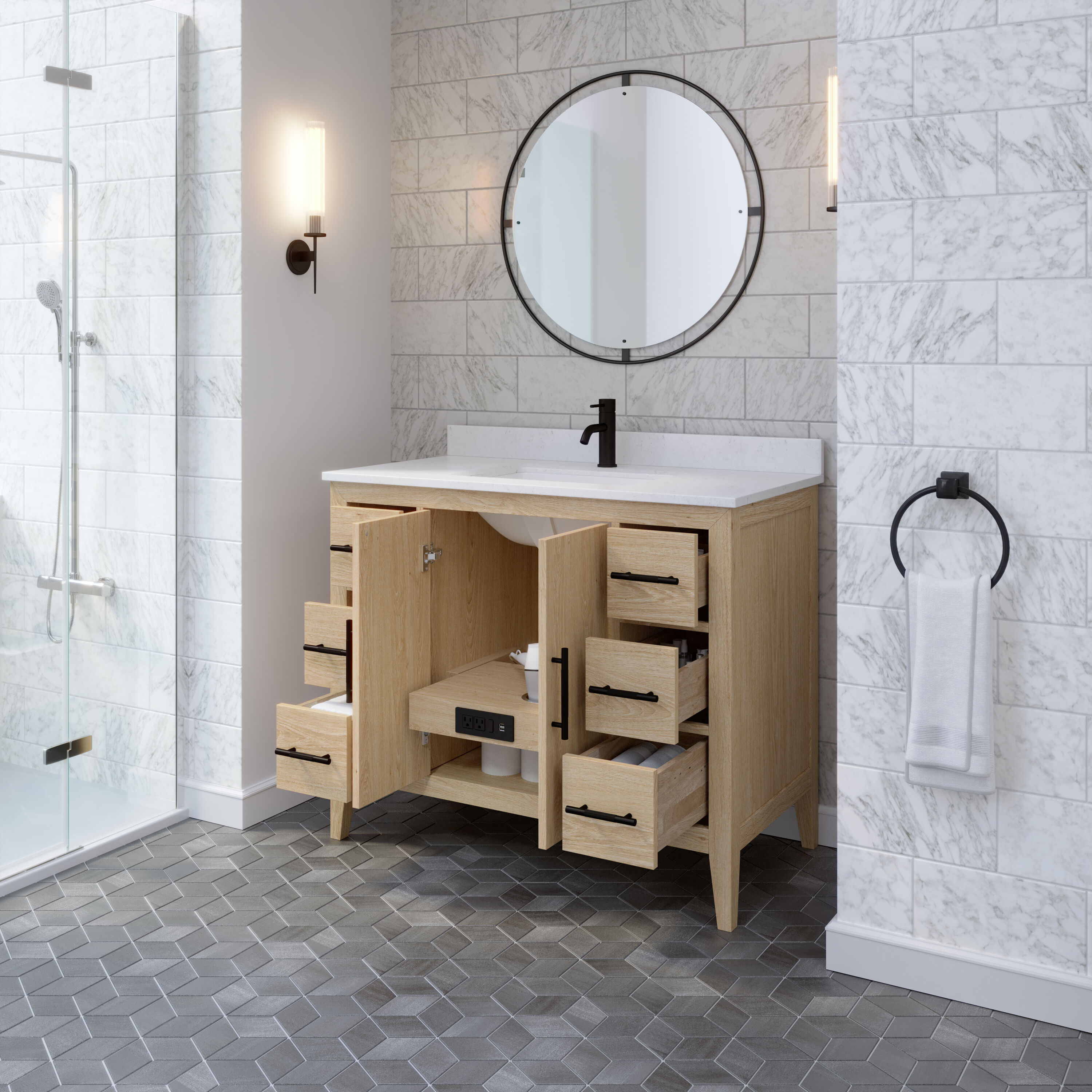 Spa Bathe VA42WO Bath-Vanity-Combo - View #3
