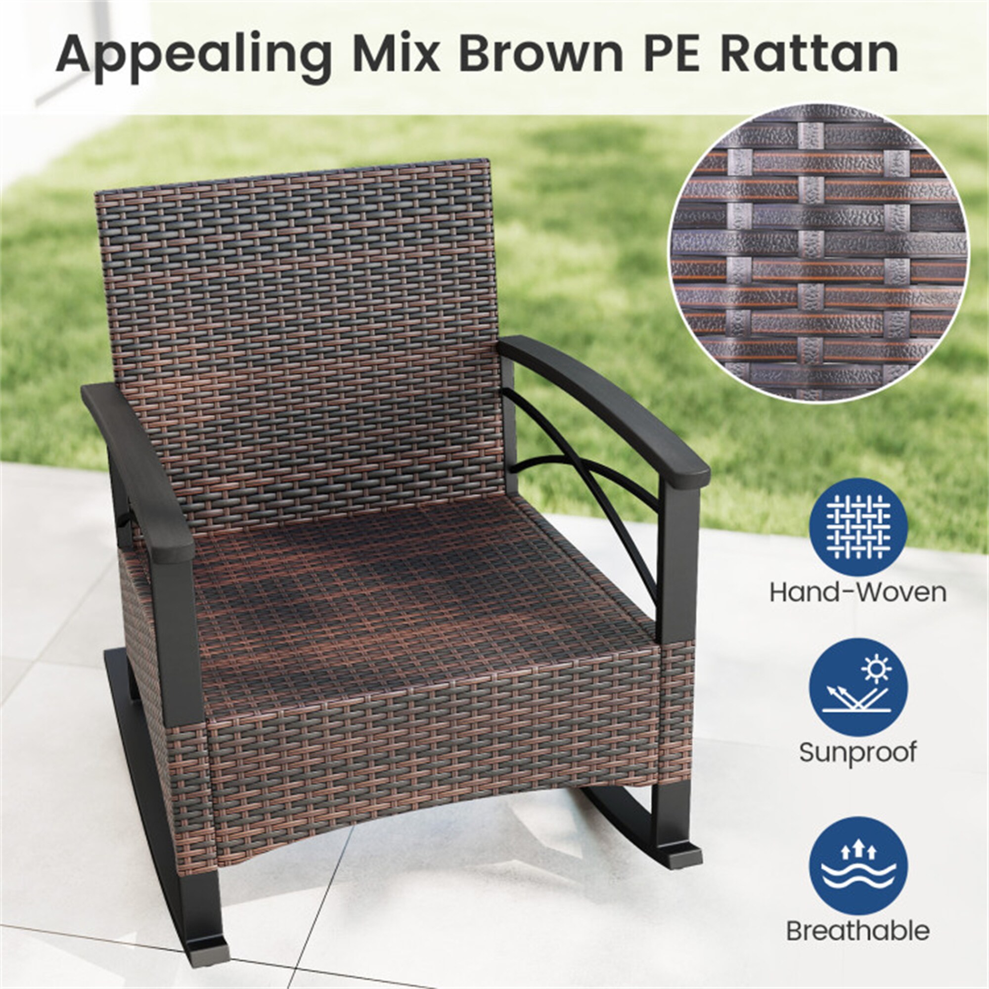 BABOOM BOM-75131NY-CO Patio-Conversation-Sets - View #6
