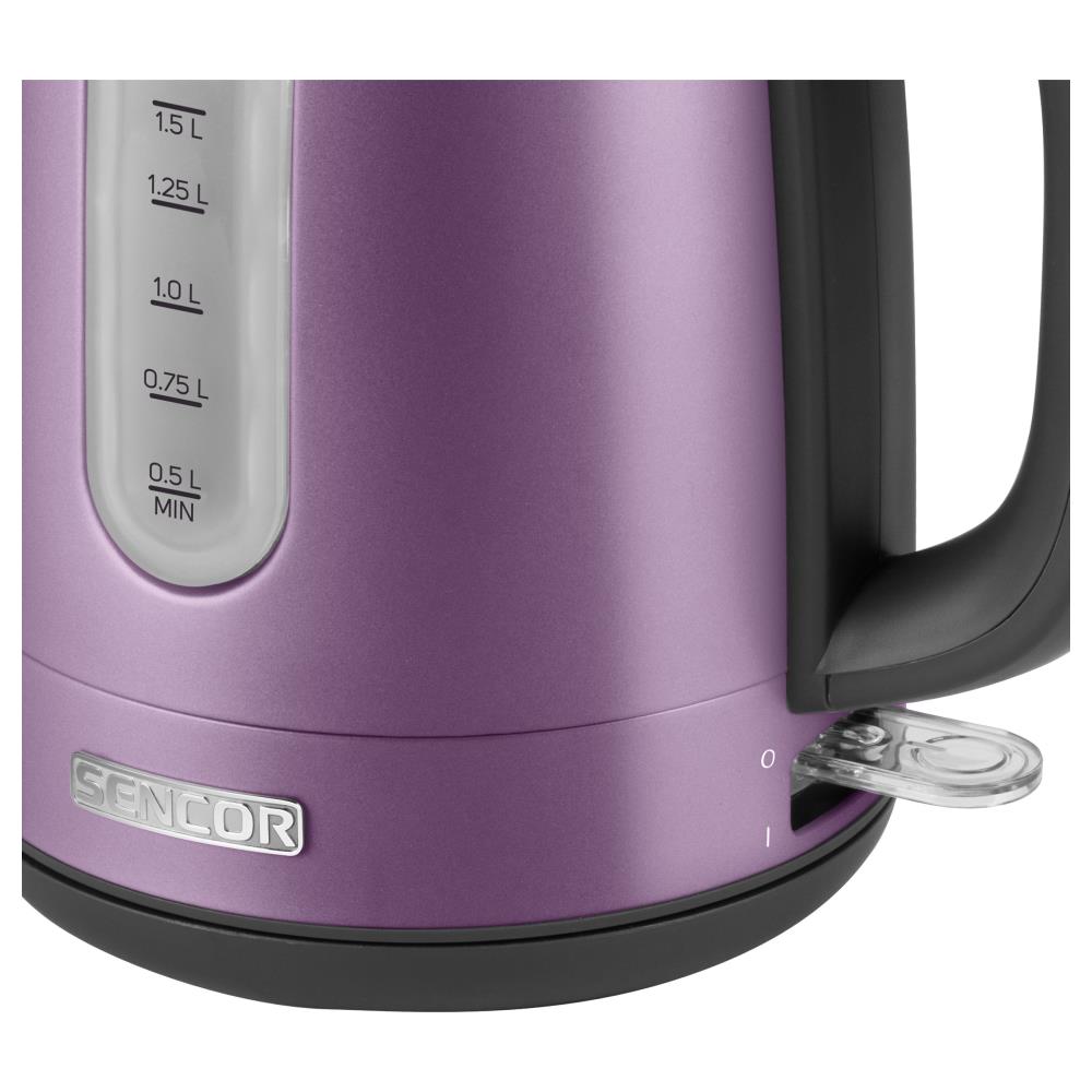 Sencor SWK1773VT Stainless Electric Kettle, 1.7L, Violet 