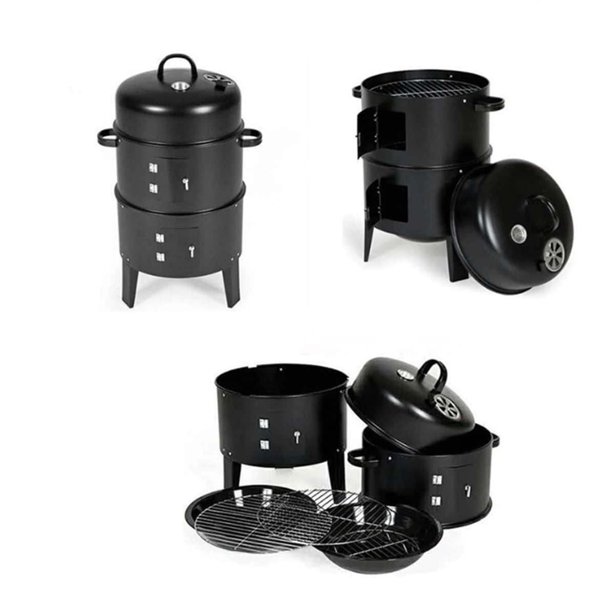 Tatayosi XH-222805 Charcoal-Smokers - View #4