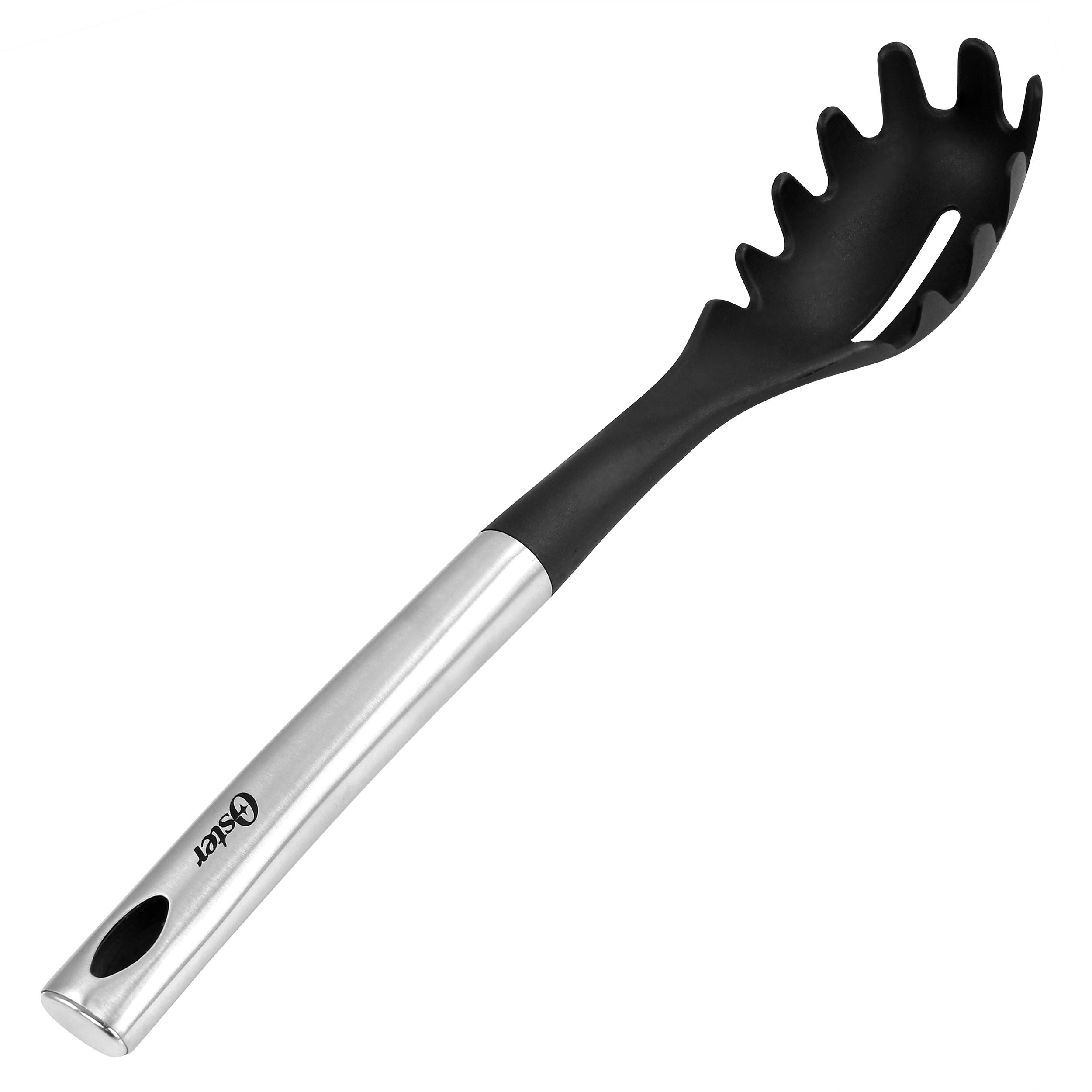 Oster  Baldwyn Nylon Pasta Server Kitchen Utensil with Stainless Steel Handle
