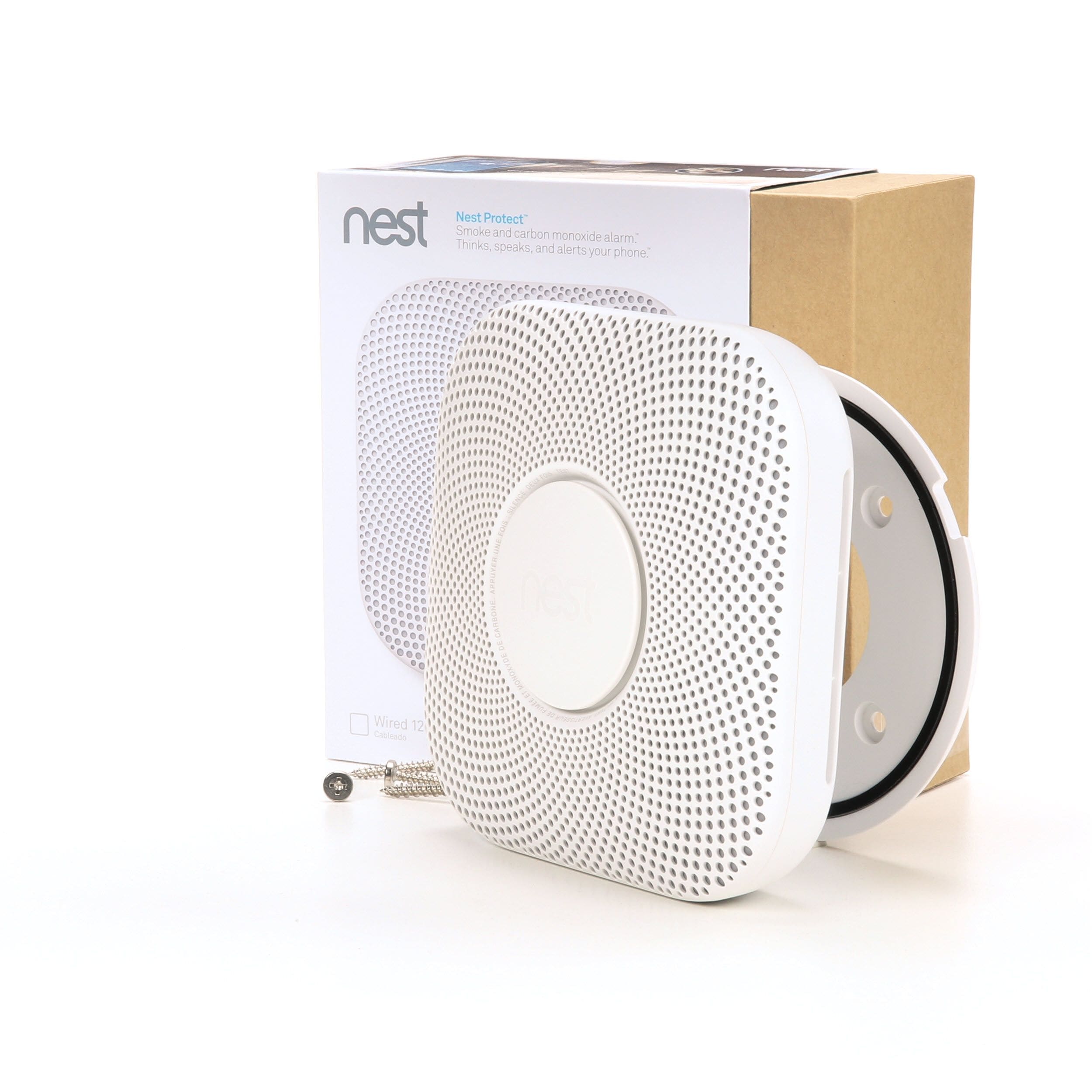 Smoke/Carbon Monoxide Alarm Battery 2 Pack Smart Details about   Google Nest Protect 2nd Gen 