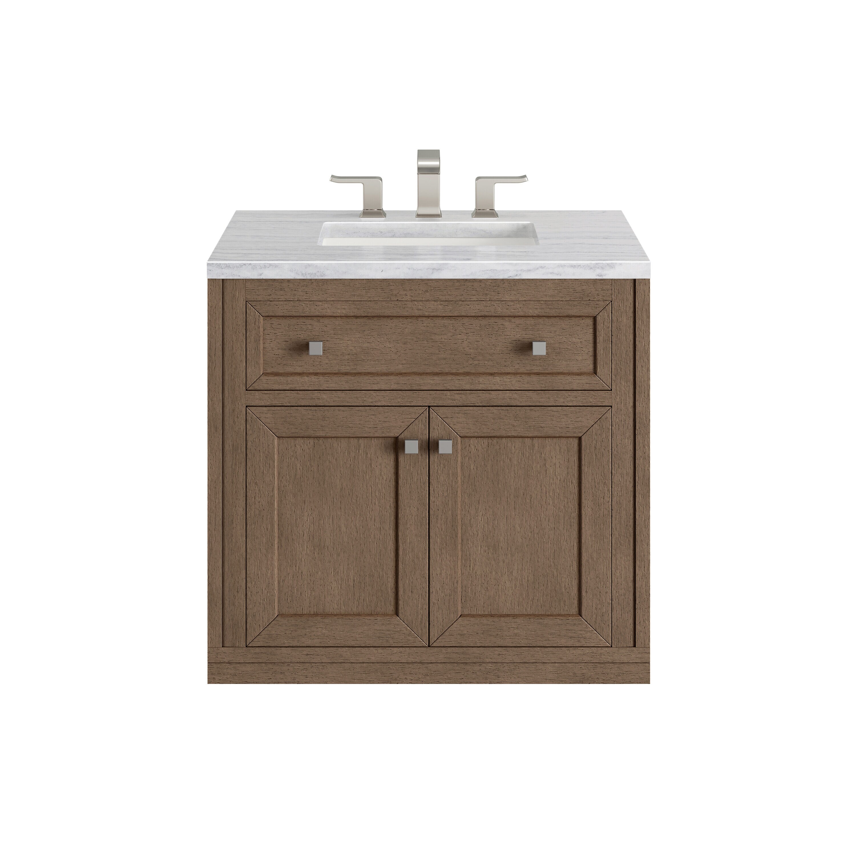 James Martin Vanities 305-V30-WWW-3AF Bath-Vanity-Combo - View #3