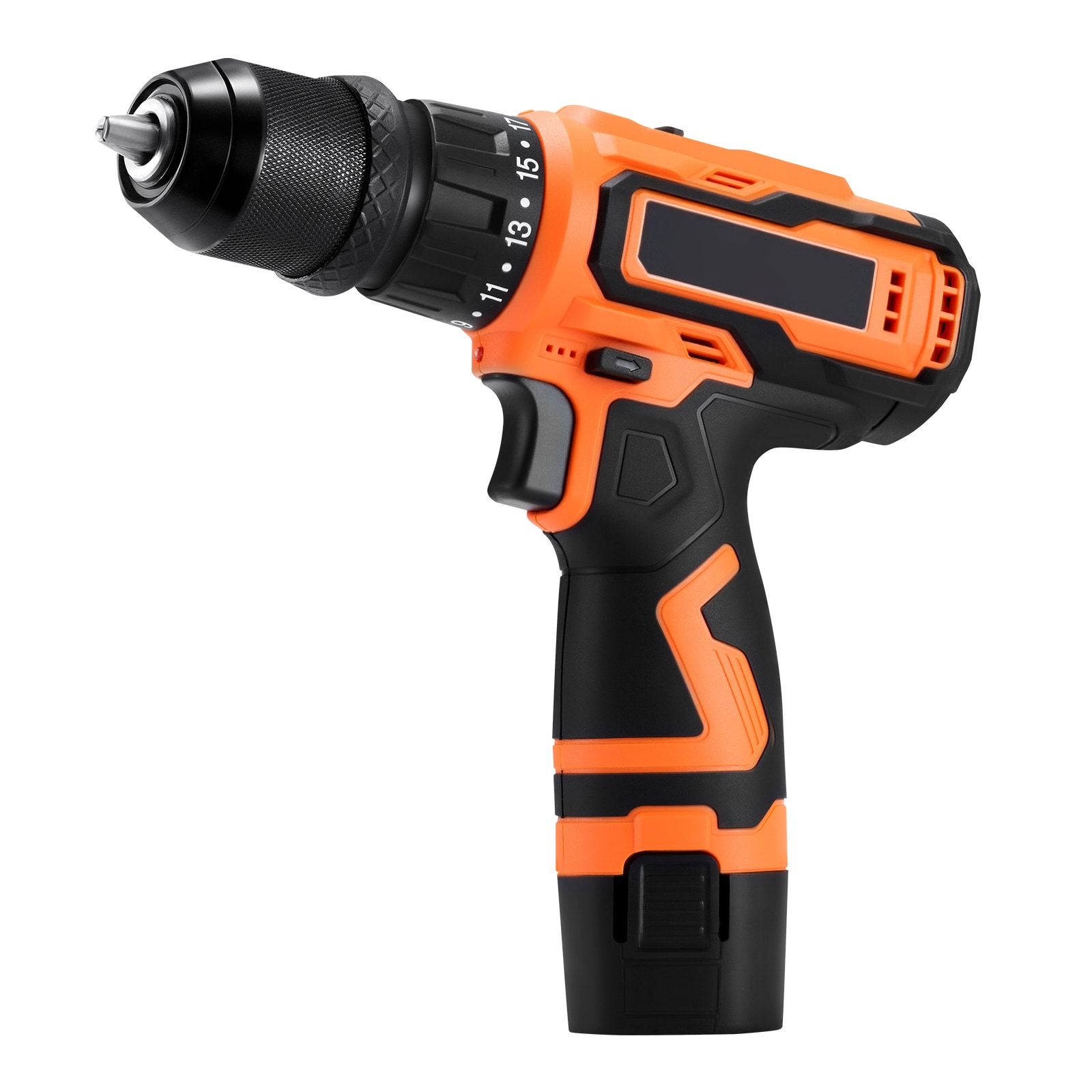 GIVIMO 5-in-1 Dual-Speed 22000-RPM 32-Nm 19-Torque Setting 0.39-in Quick-Change Chuck 2-Battery Charger Cordless Drill Driver Kit #LW018GIVSS132-N