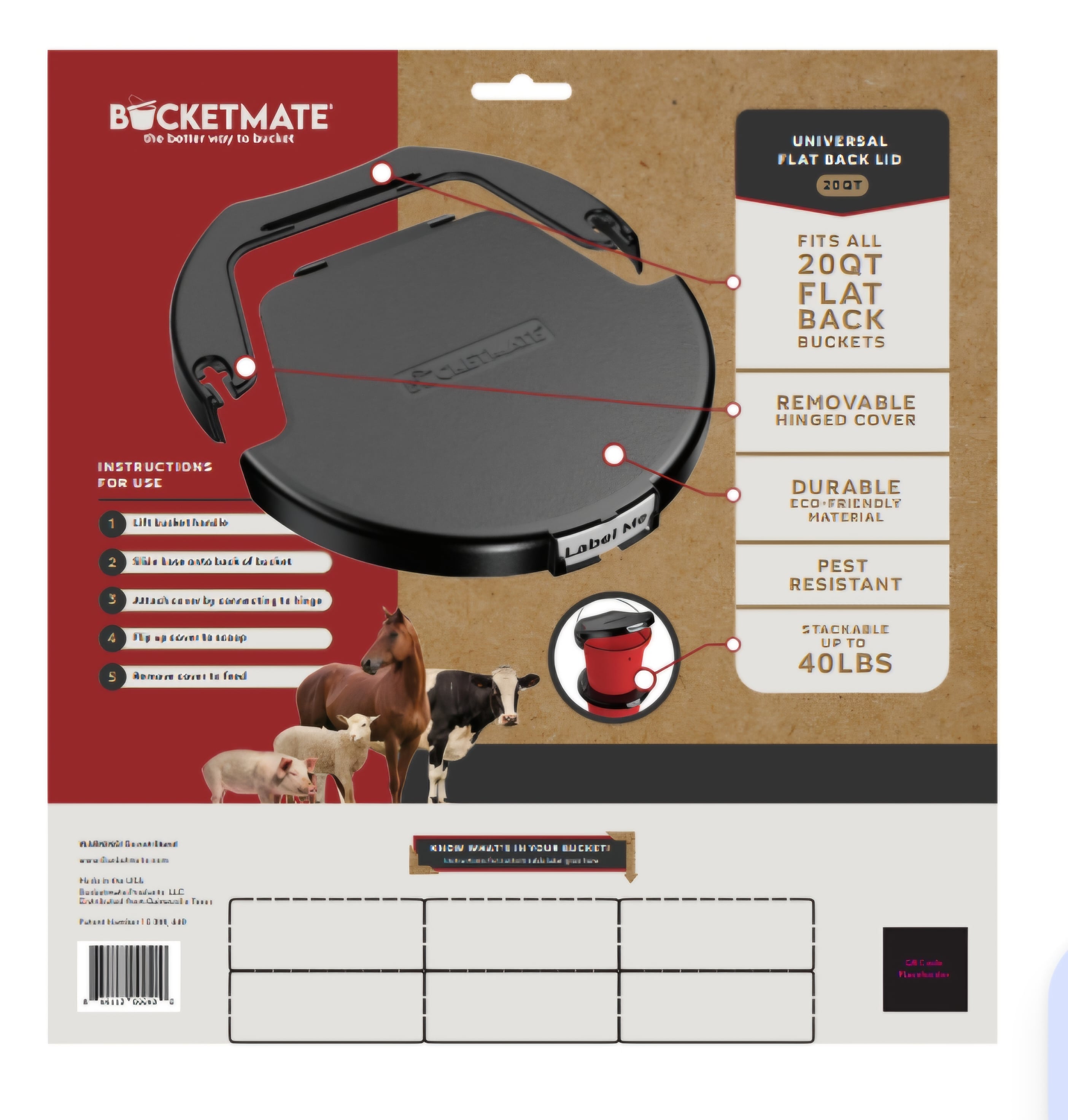 Bucketmate 20BM00040 Bucket-Lids - View #6