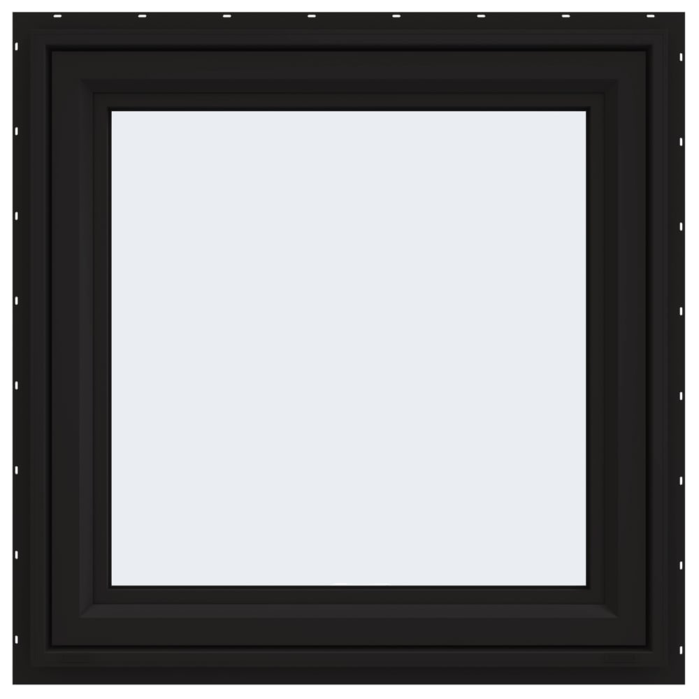 JELD-WEN FiniShield V-4500 35-1/2-in x 3-in Jamb Single Vinyl New ...