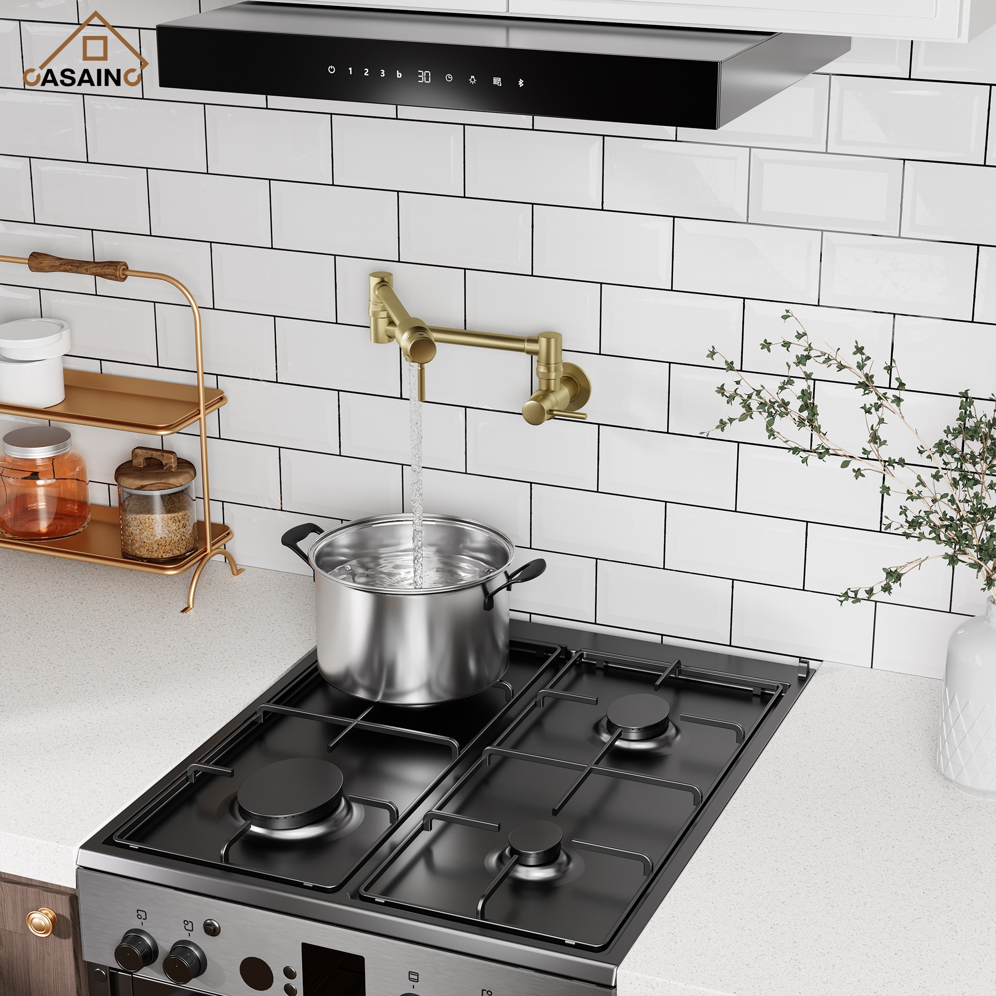 CASAINC KCLT0059-BG Kitchen-Faucets - View #3