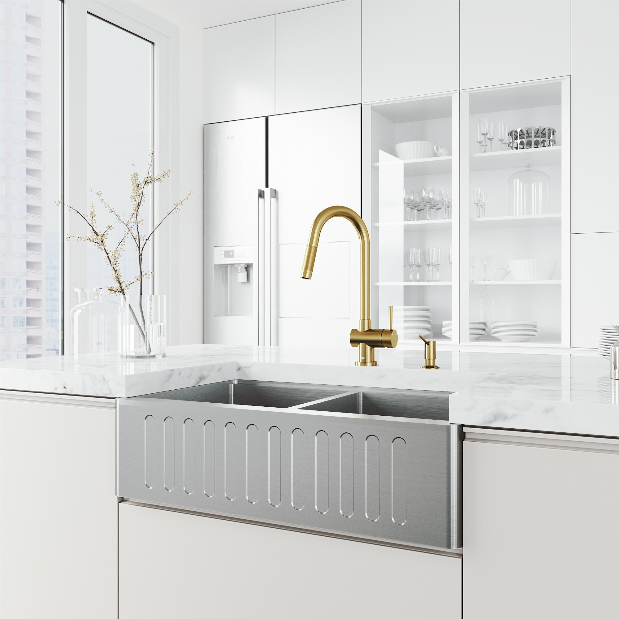 VIGO VG02008MGK5 Kitchen-Faucets - View #7