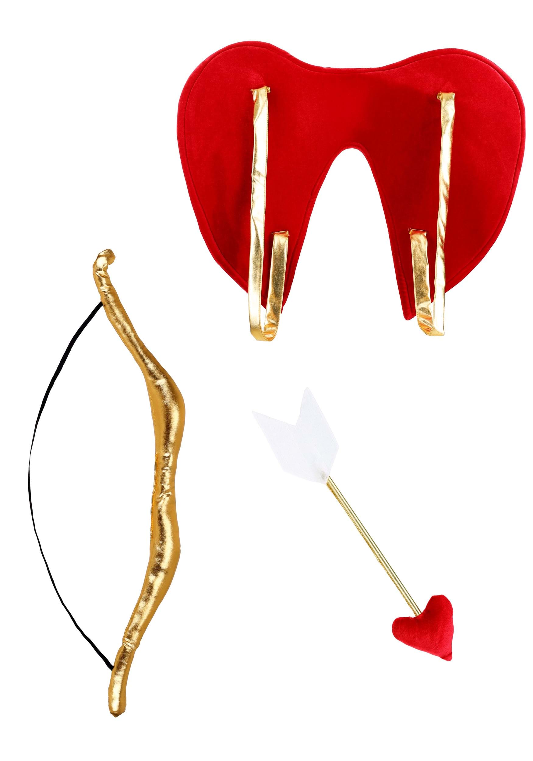 HalloweenCostumes.com FUN1927-ST FUN Costumes Cupid Bow and Wings Kit Standard