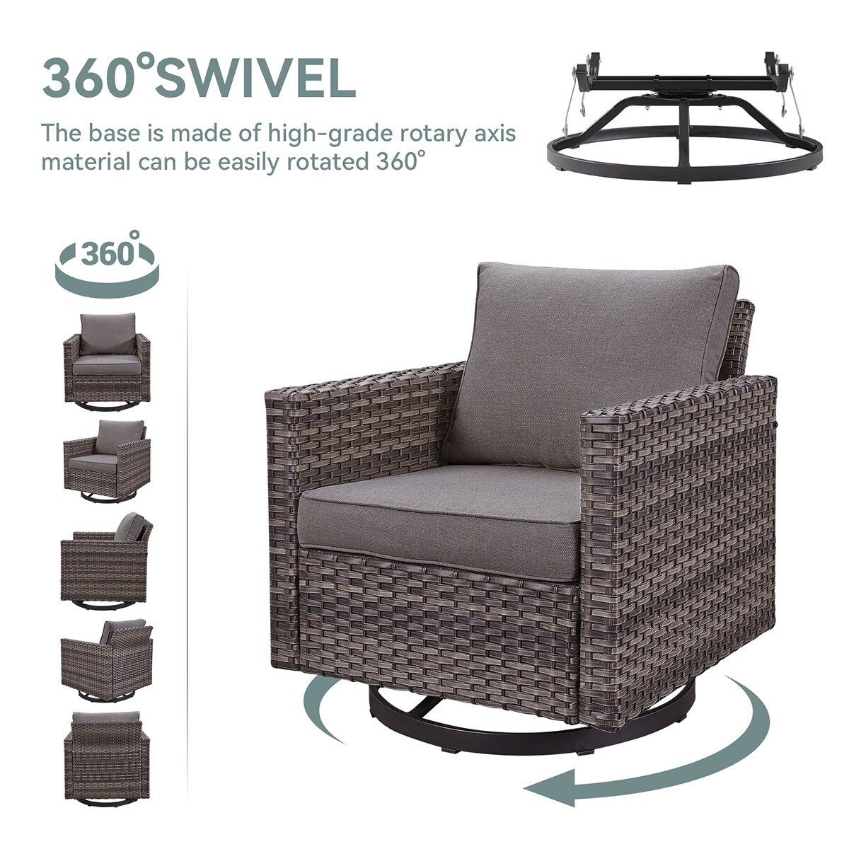 Rilyson FS062063069065070-3 Patio-Conversation-Sets - View #6