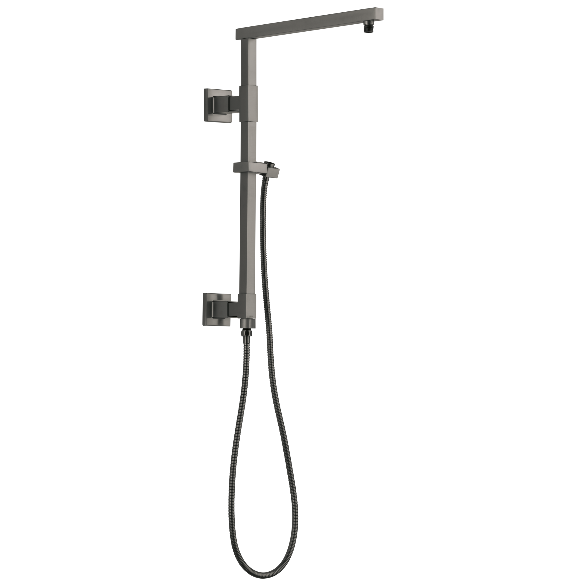 Delta 58410-KS-PR Universal Showering Components Lumicoat Black Stainless Universal Bathtub/Shower Shower holder with hose 0.5-Inches -ID