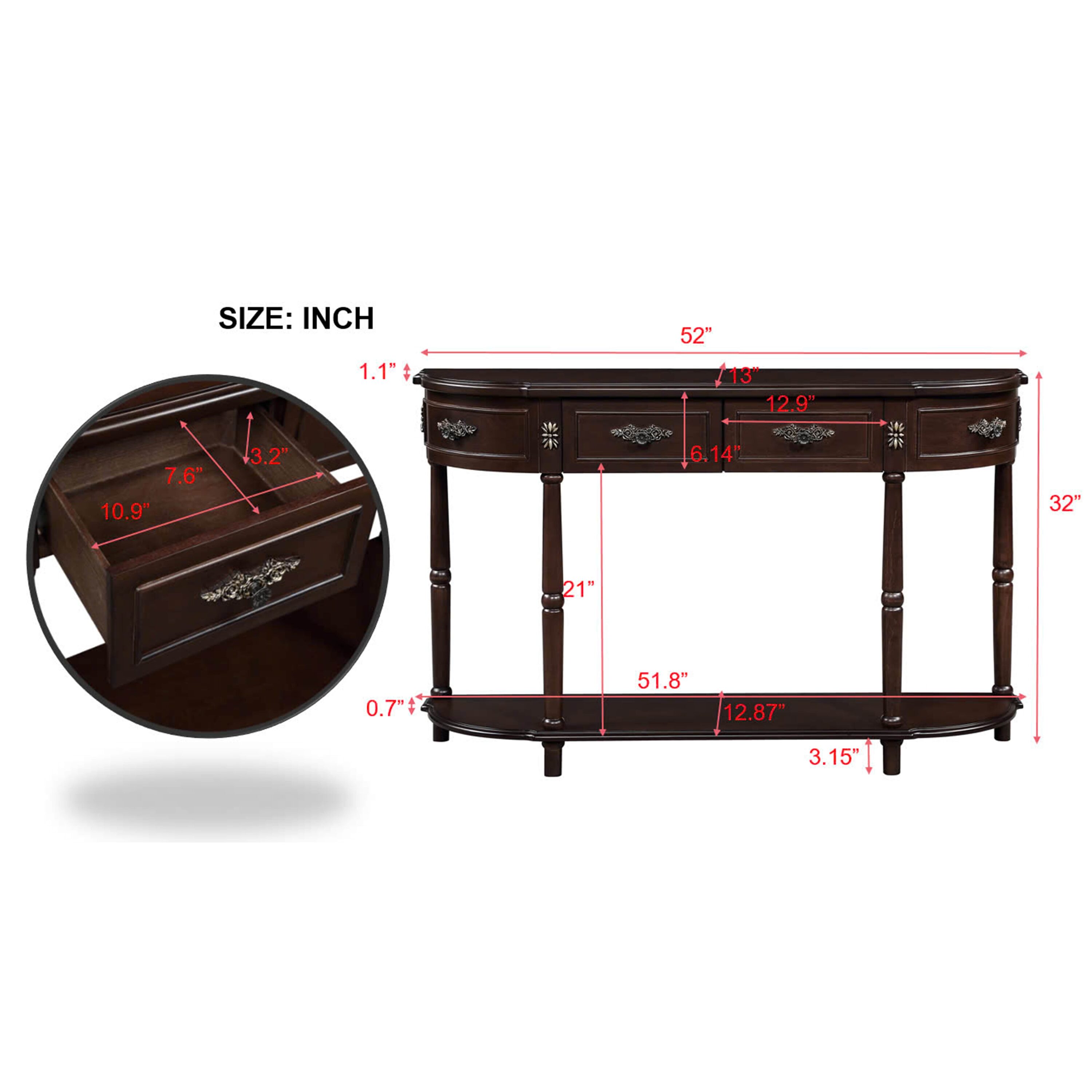 Vynxaria LESX1696DJXGZCT011 Console-Sofa-Tables - View #5