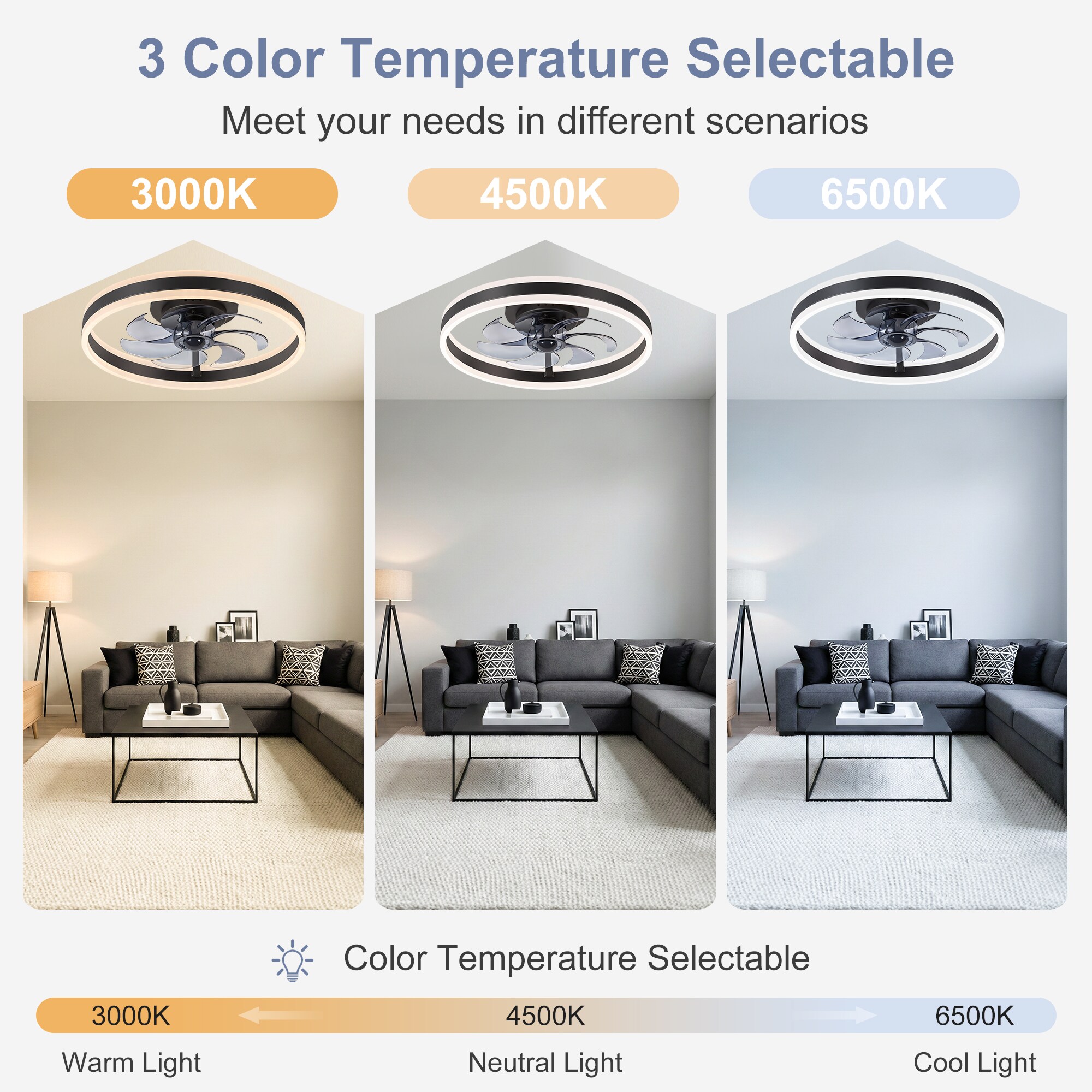 Airsurfer AS-33080-BK Ceiling-Fans - View #4