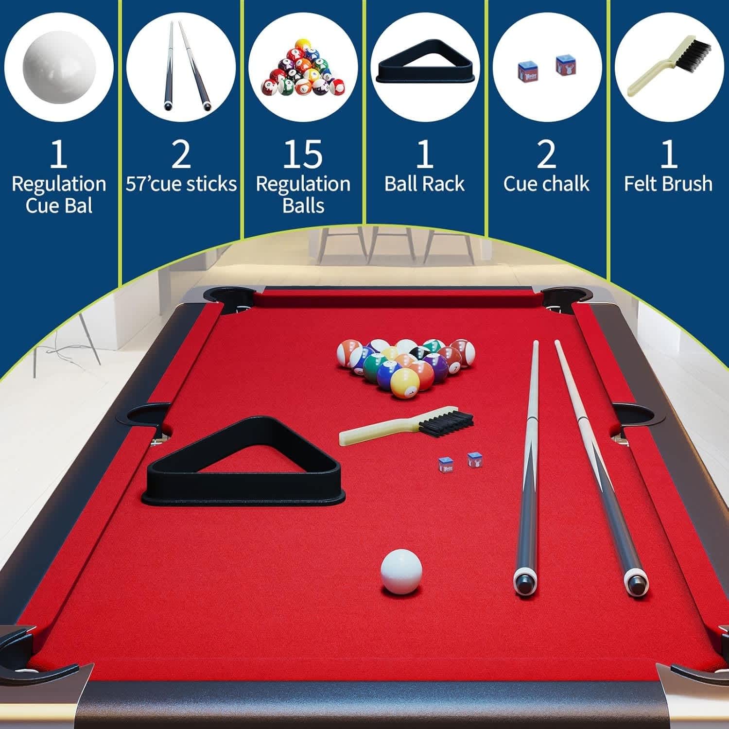 Qeetex GGL-POU-0AFFZZK0 Pool-Table - View #5