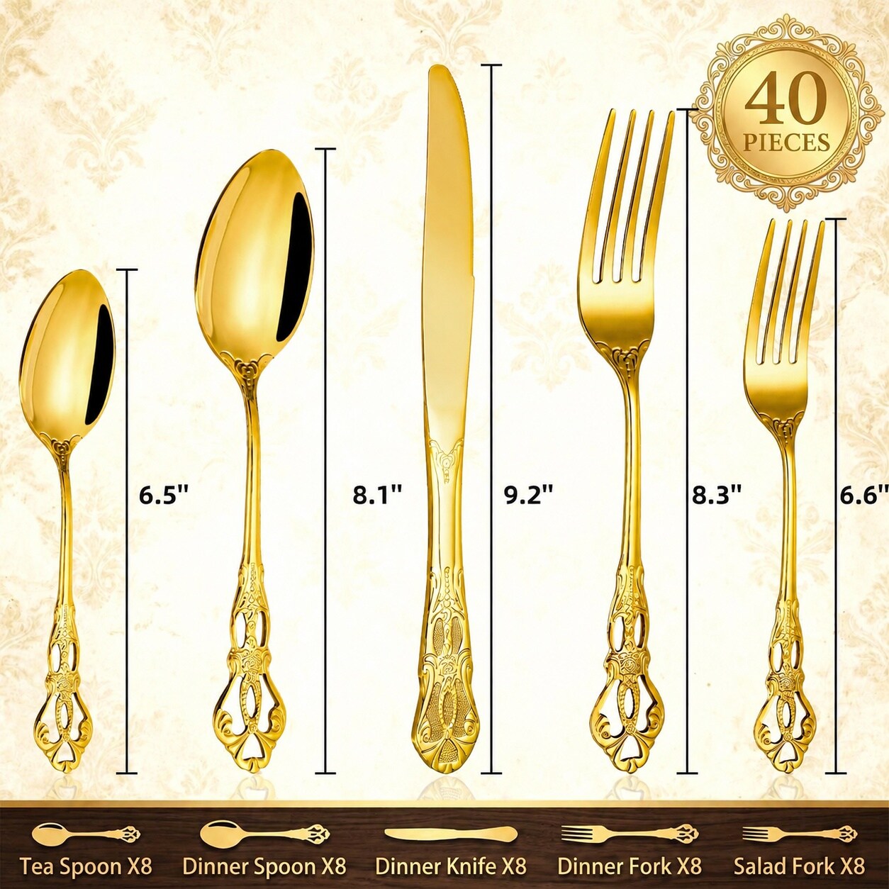 Aoibox LABCZ14W flatware - View #2