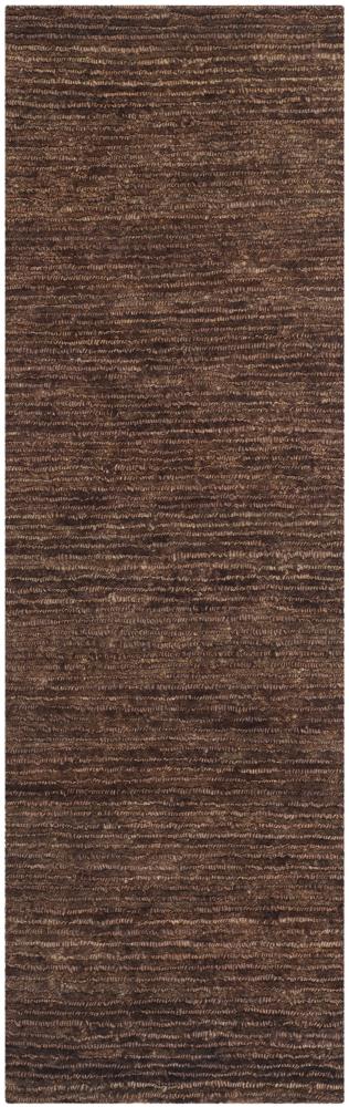 Safavieh ORG213A-212 Organica Alva 2 x 12 (ft) Knotted Jute Brown/Brown Rectangular Indoor Runner rug