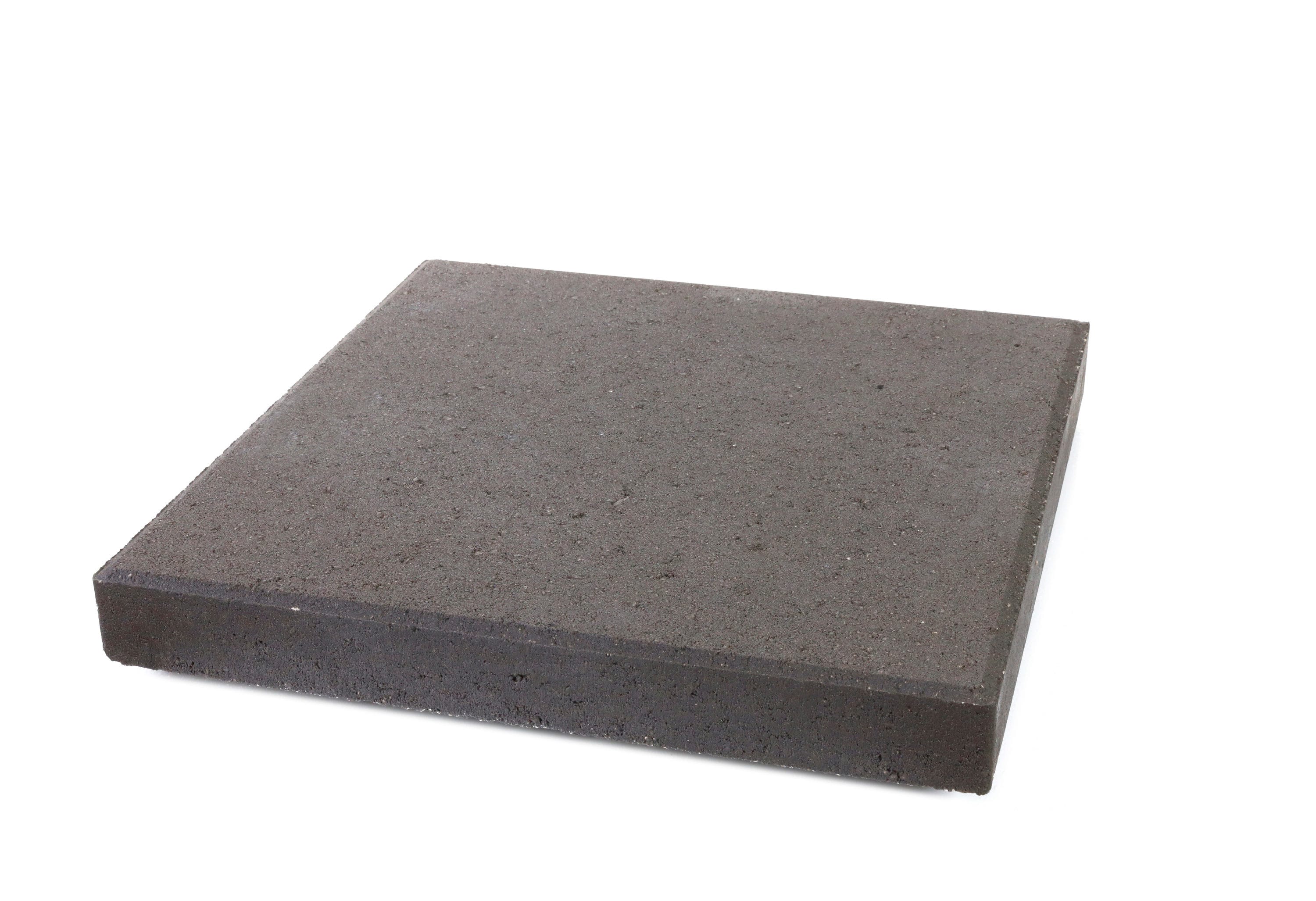 Pavestone 16x16 square L x 16-in x 2-in H Slate/Smooth Concrete Patio Stone in the Pavers & Stepping Stones at Lowes.com