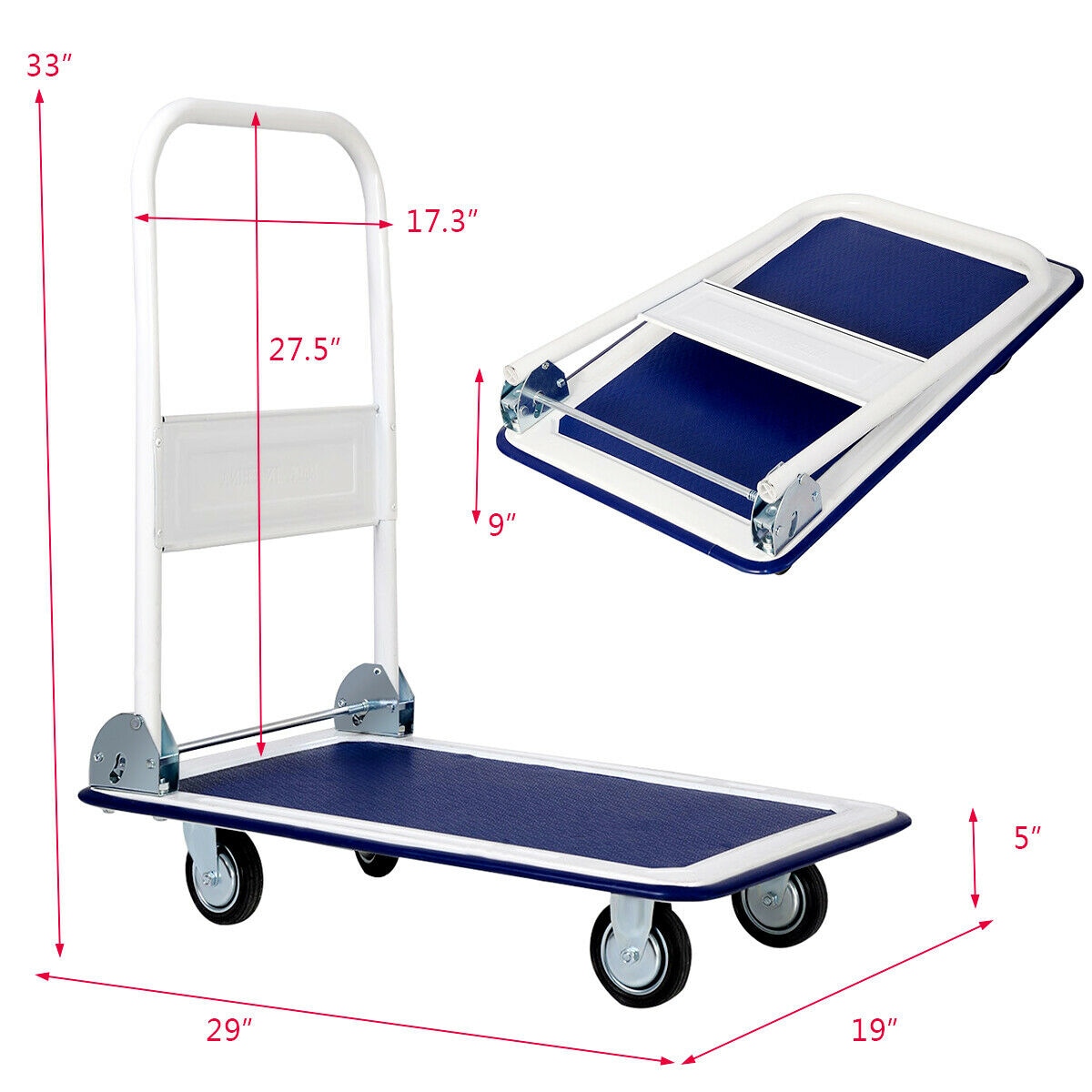SUGIFT QLLSSGH001 Hand-Truck-Dollies - View #3