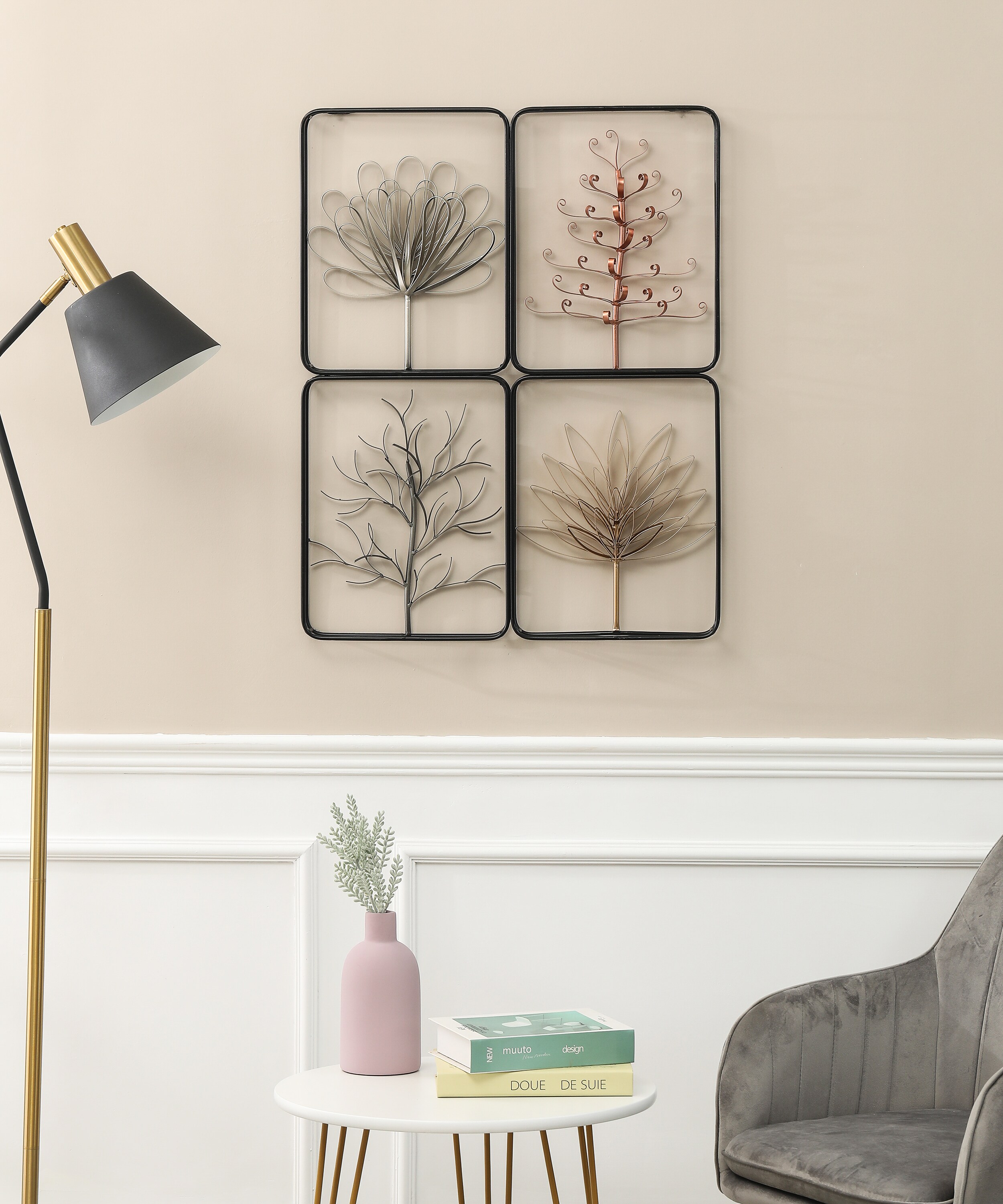 LuxenHome WHA1083 Wall-Accents - View #2
