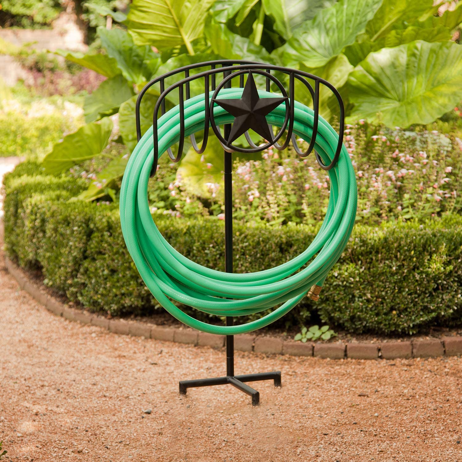 Liberty Garden Hose stand Steel 125-ft Stand Hose Reel in the Garden Hose  Reels department at