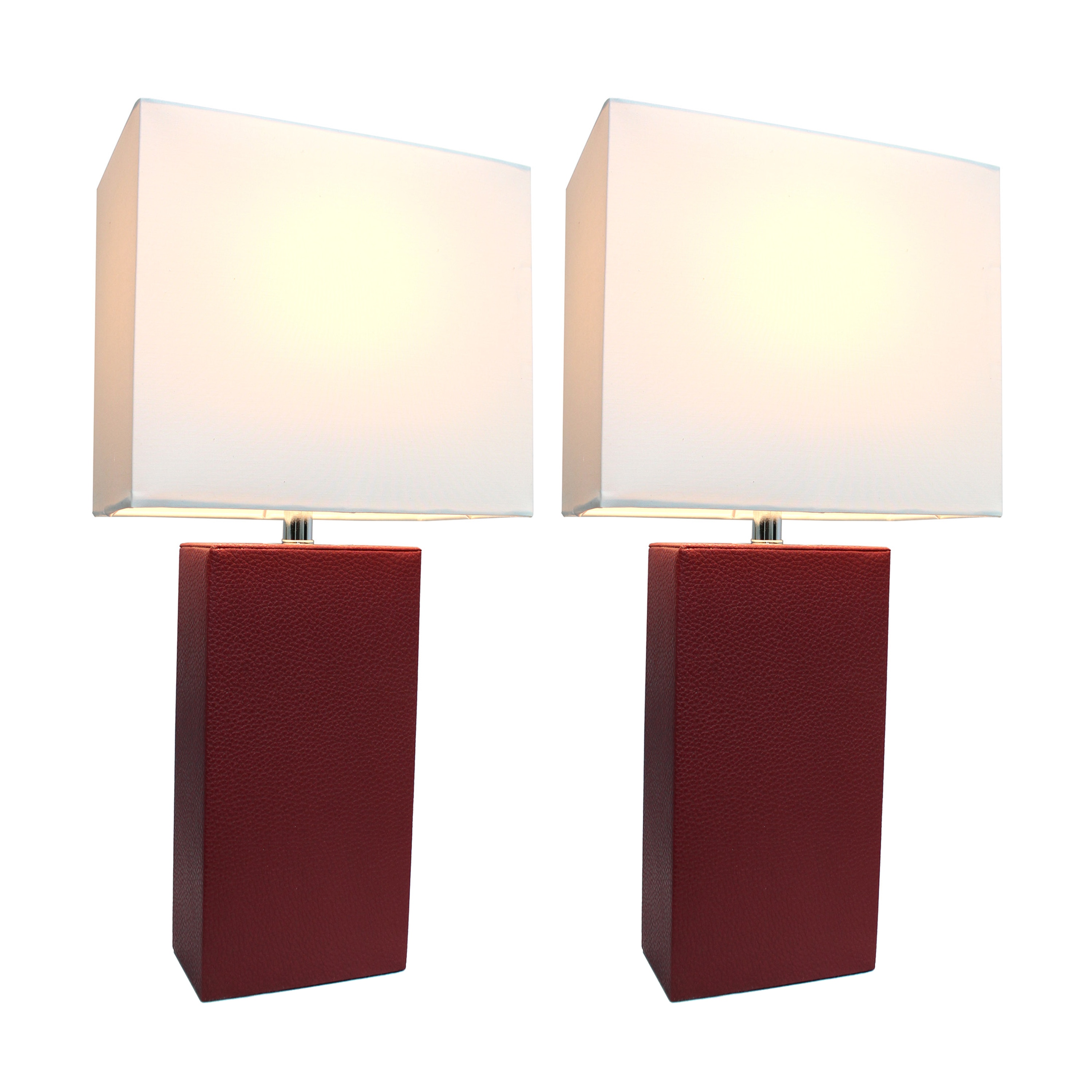 Lalia Home LHT-3008-RE-2PK Table-Lamps - View #2