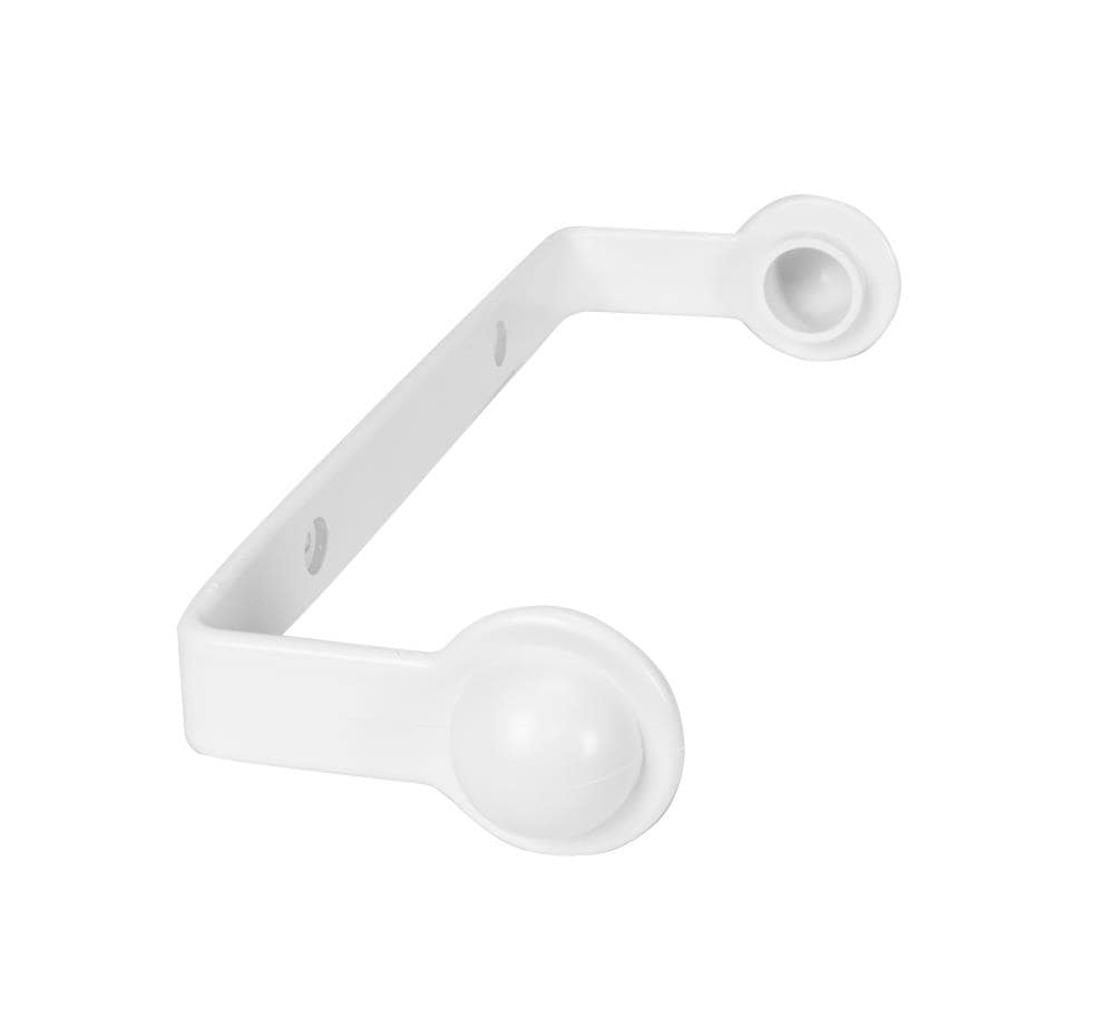 Style Selections White Plastic Wall-Mount Paper Towel Holder | 40200LPLCDU