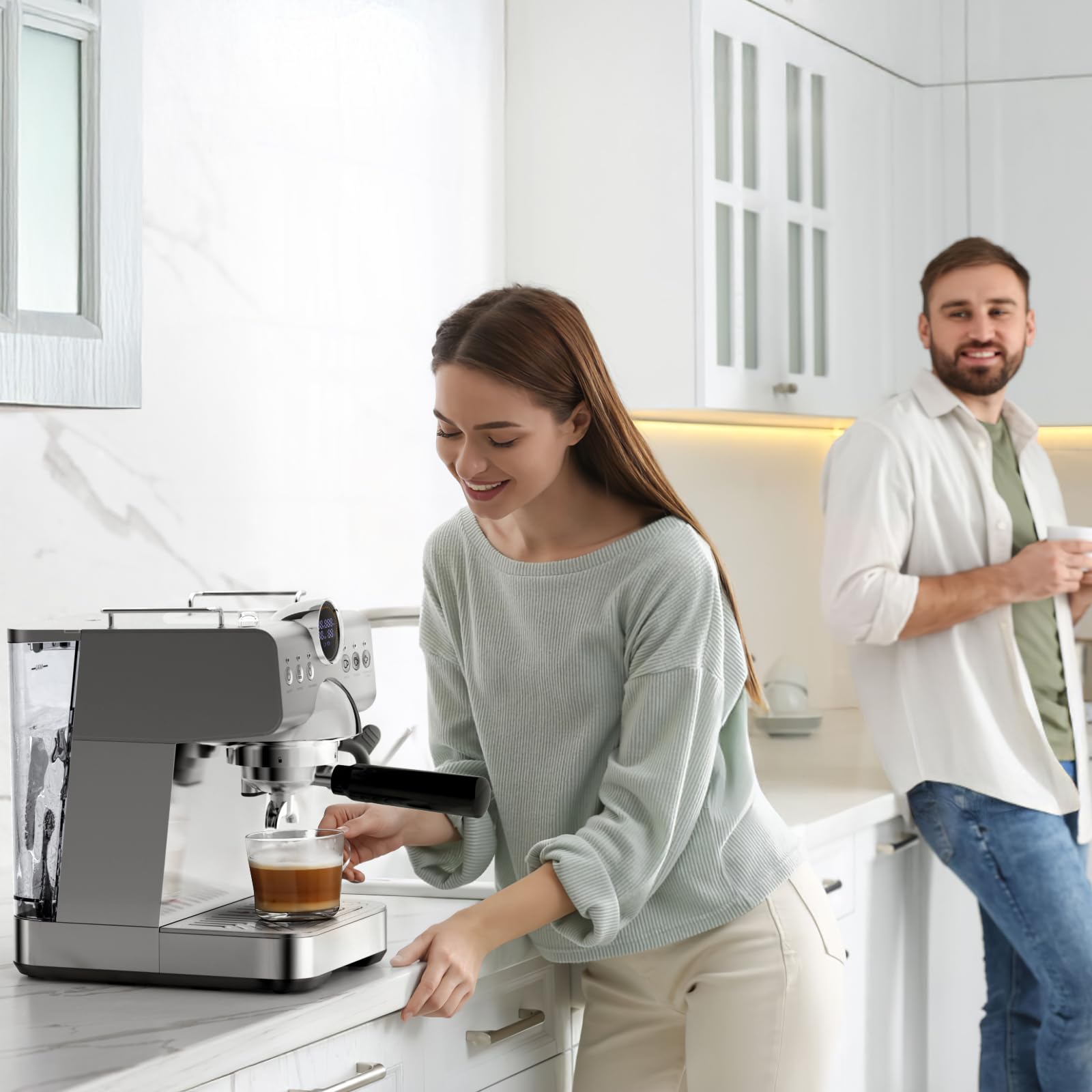 COWSAR LSCM8057-SILVER Coffee-Makers - View #7