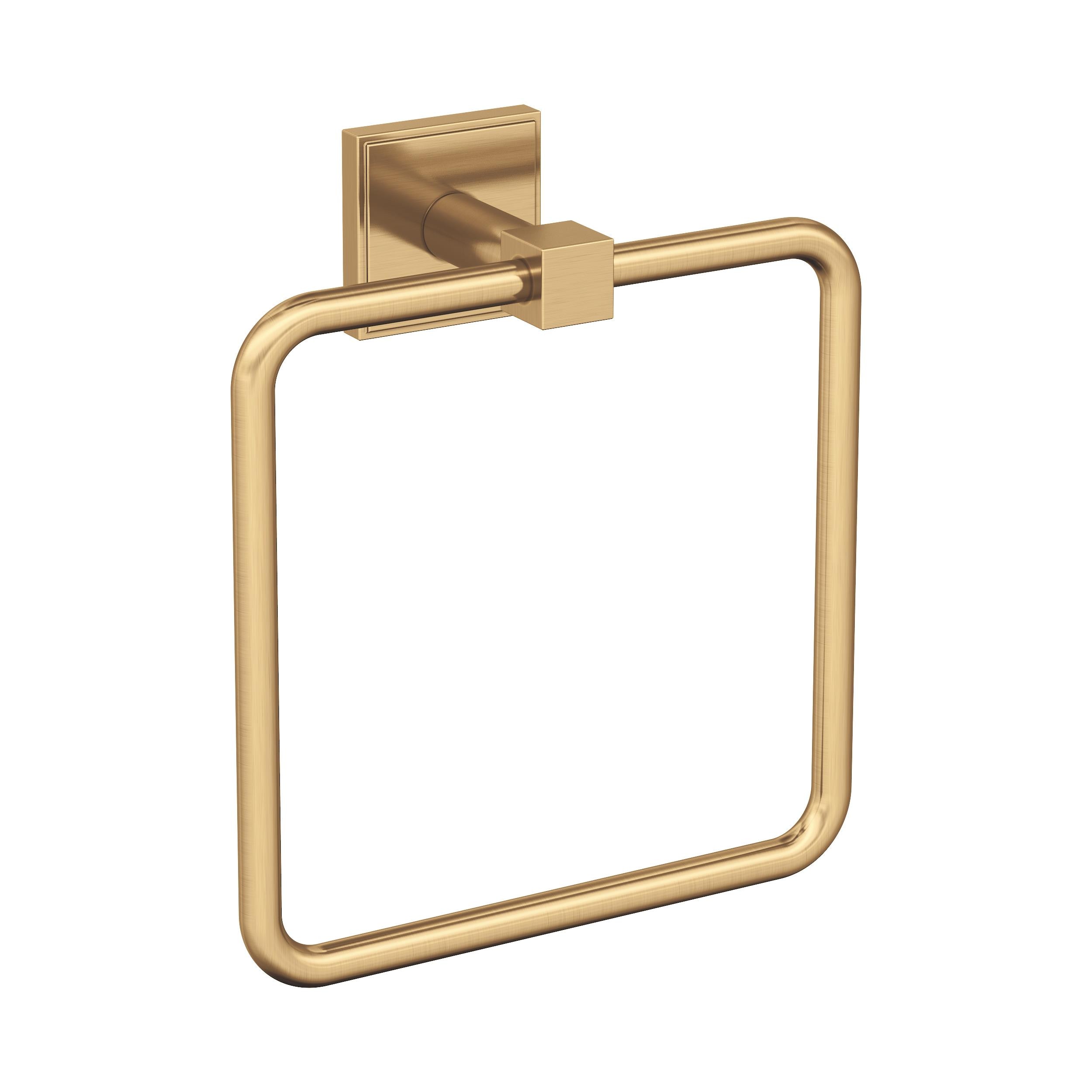 Amerock BH36072CZ Appoint Champagne Bronze Wall mount Single Towel Ring
