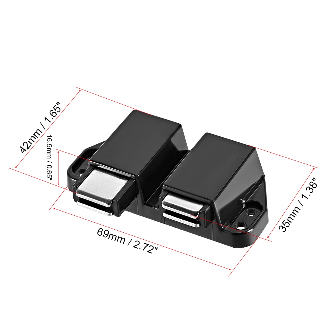 Unique Bargains S25093001UX9581 Cabinet-Latches - View #2