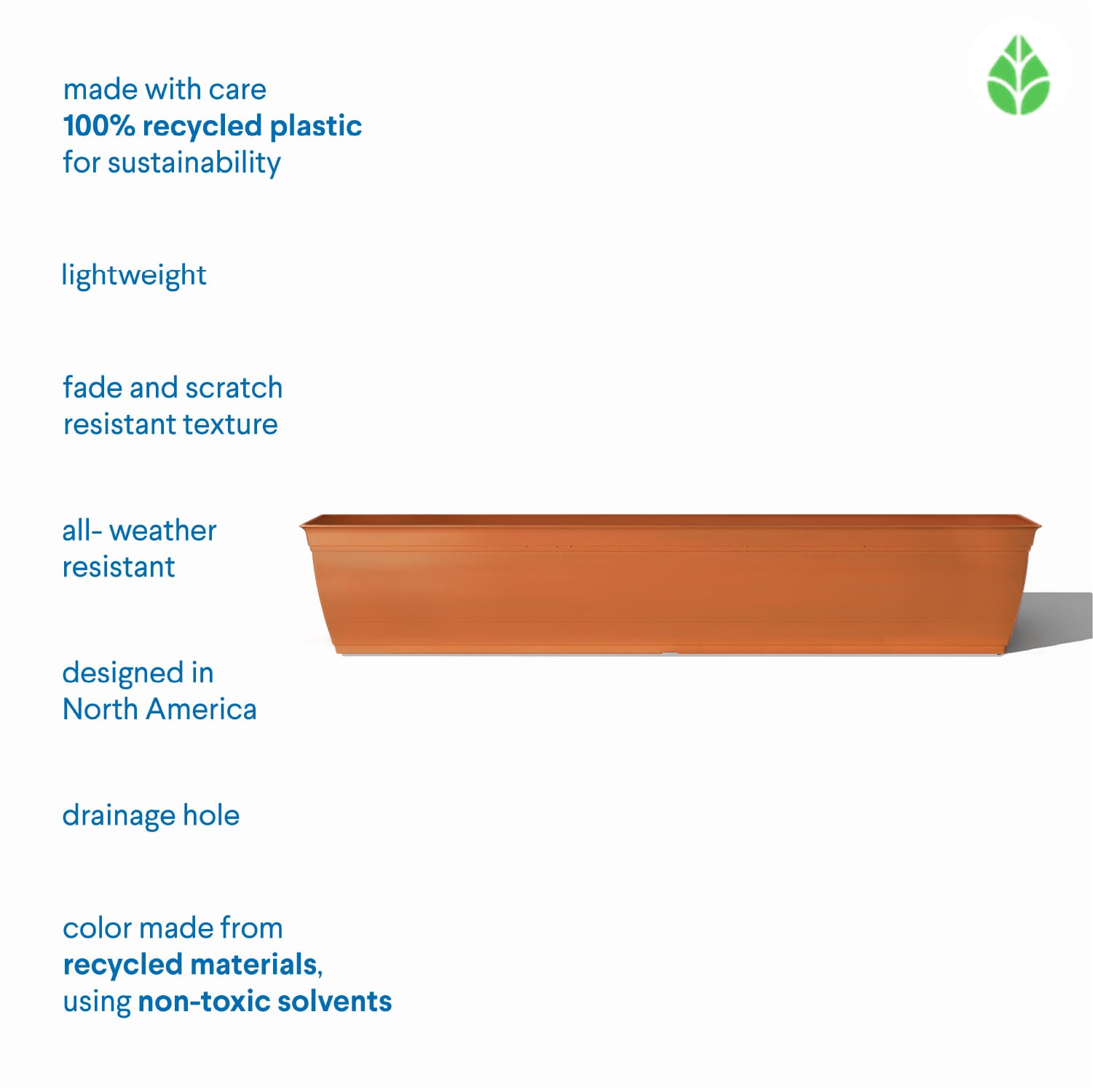 Style Selections WB2132A-CLAY Planter-Window-Box - View #6