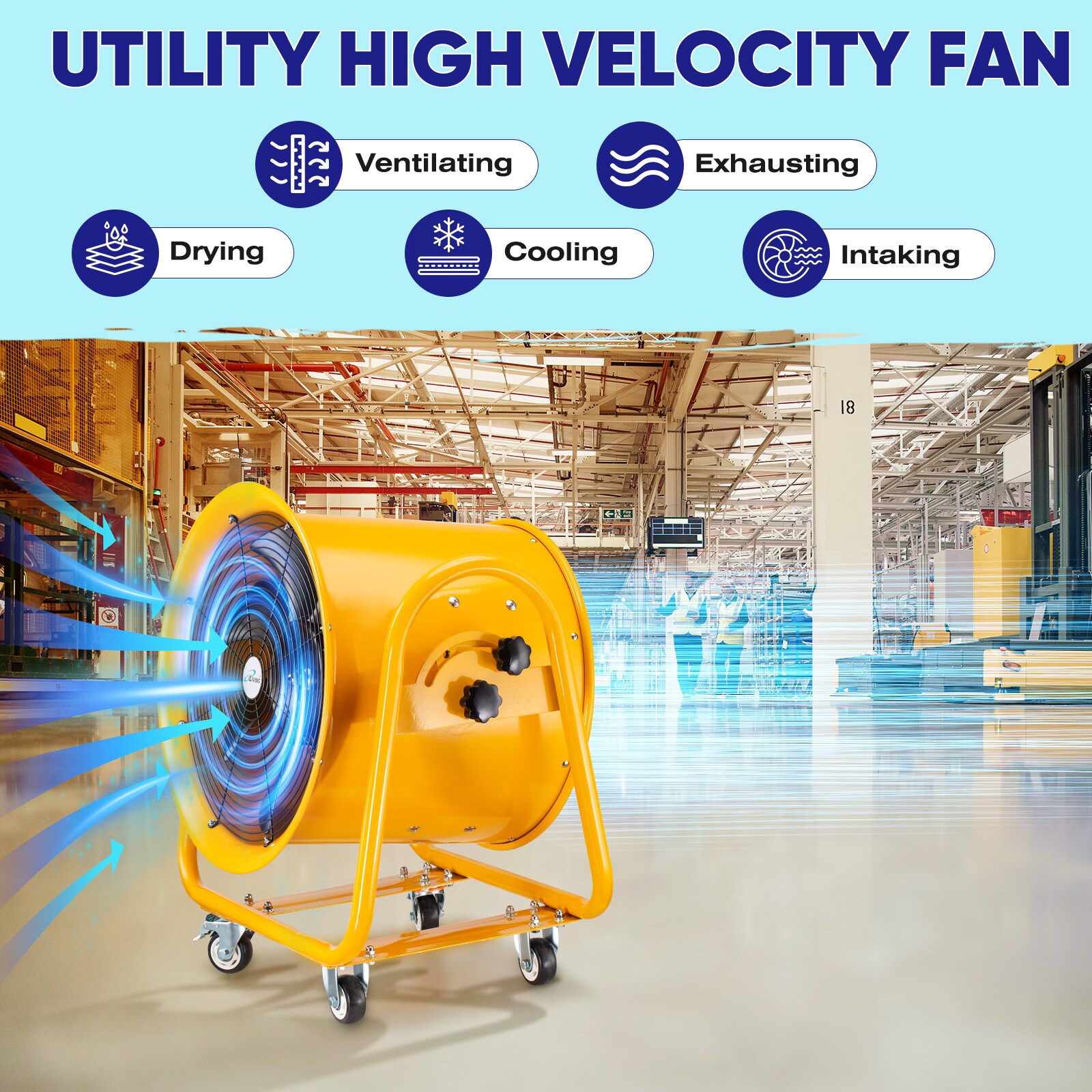 iLIVING ILG8VF20 Blower-Fans - View #2