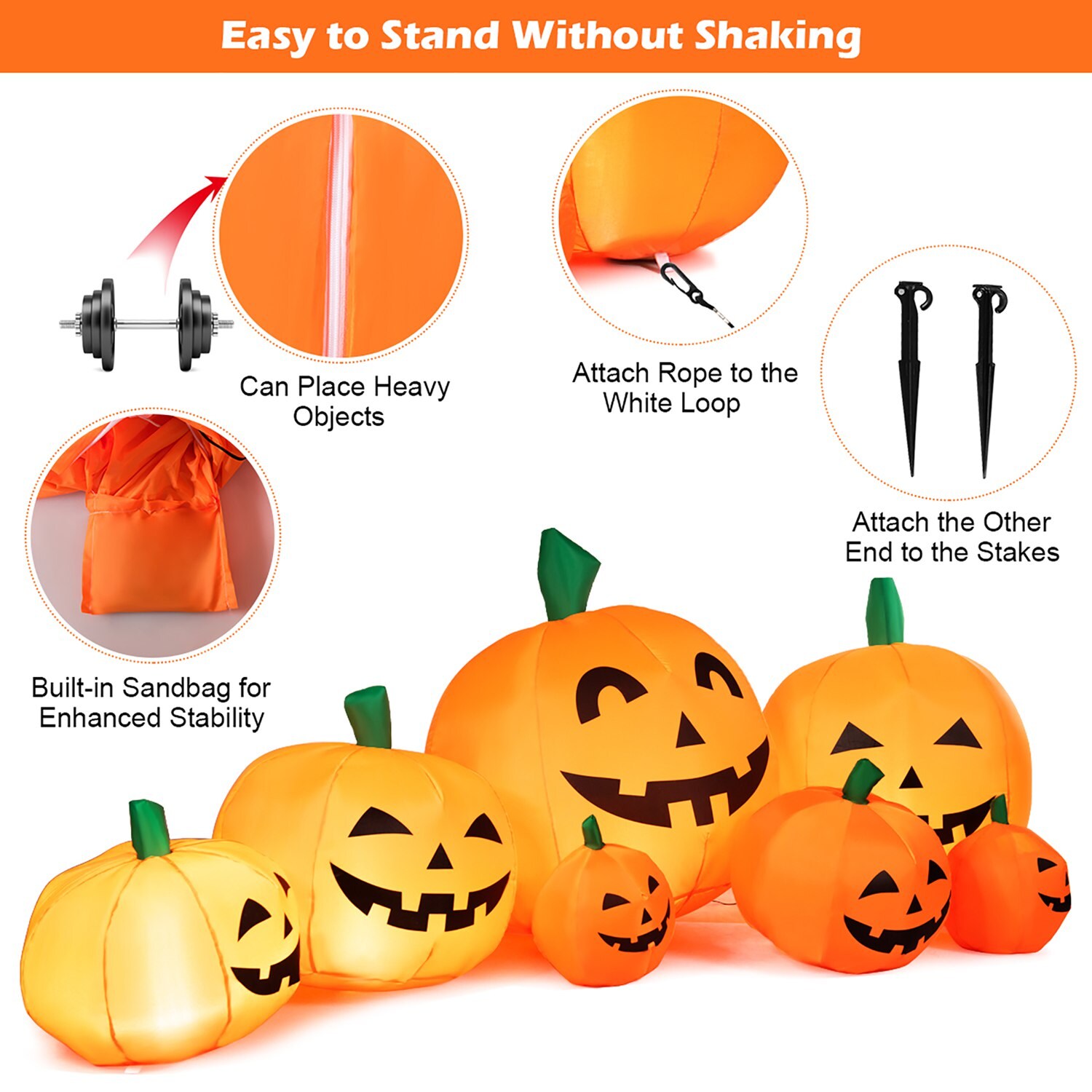 Costway CSHY001266 Outdoor-Halloween-Decor - View #5