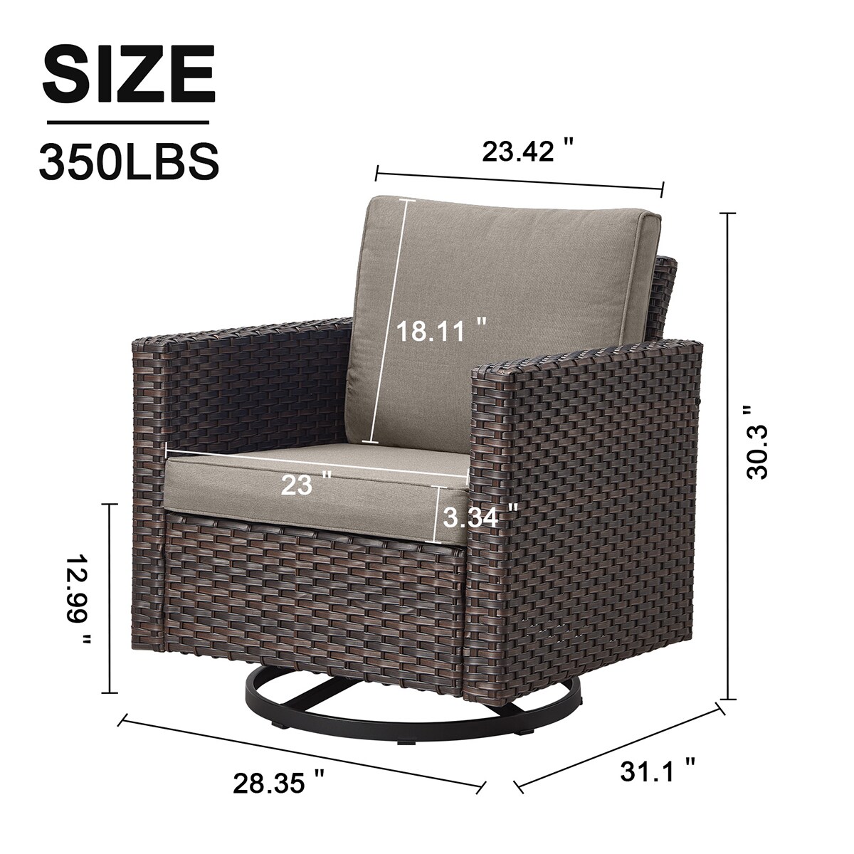 Rilyson FS122-3 Patio-Chairs - View #5