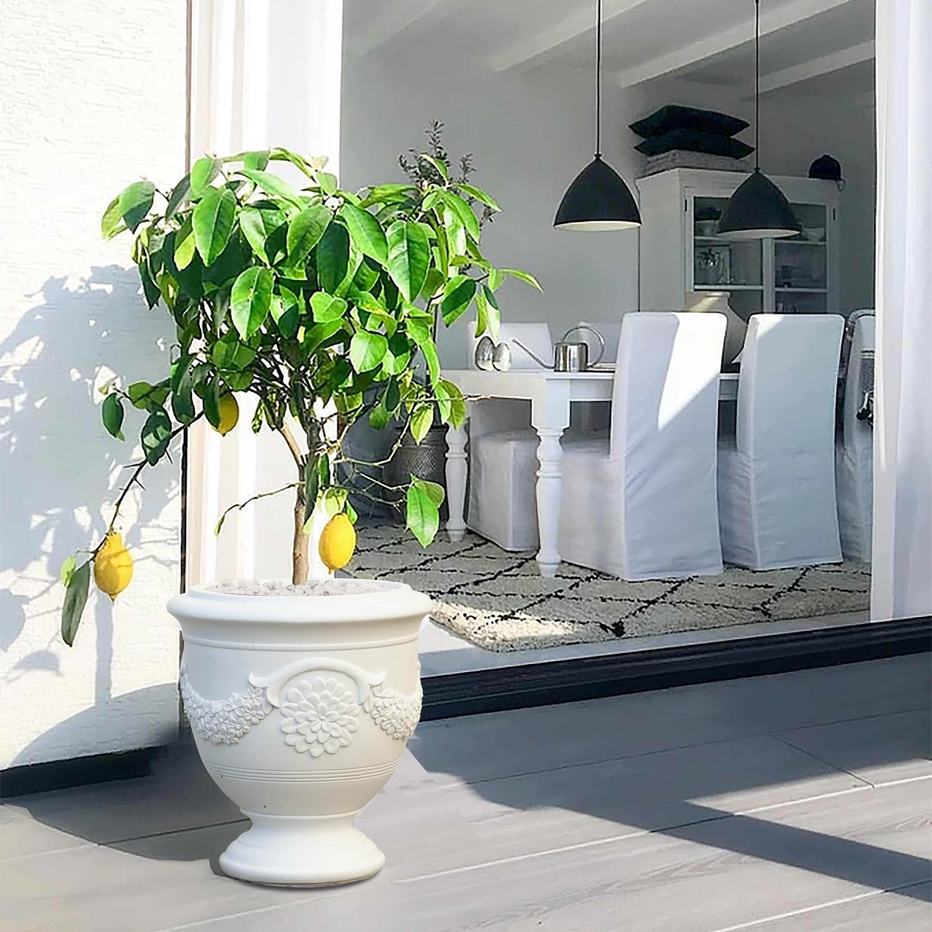 LuxenHome WHPL1658 Planter-Window-Box - View #2