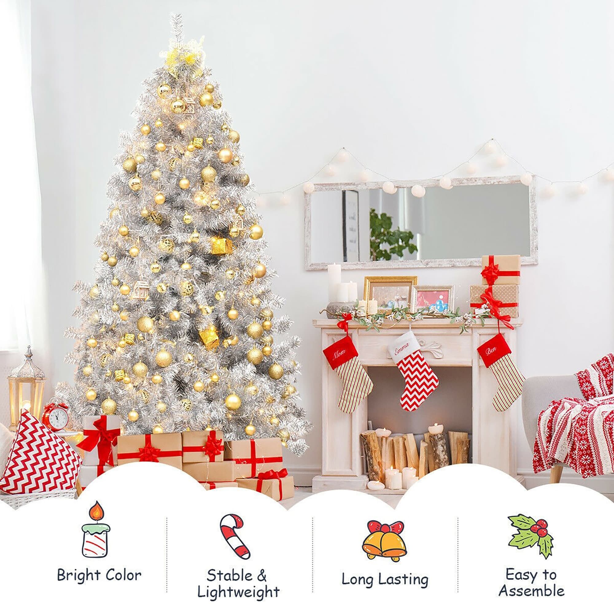 Forclover HYFW-TR827 Artificial-Christmas-Trees - View #5