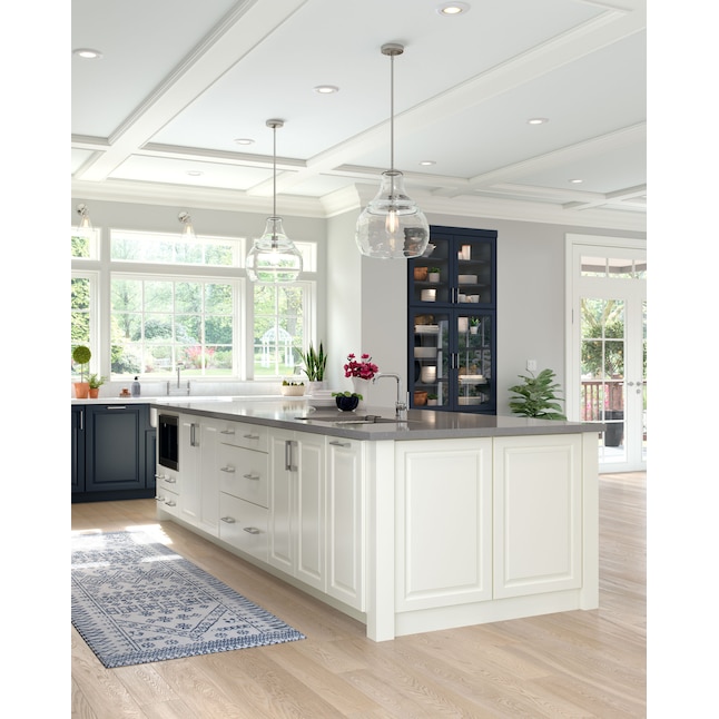 Linen Painted Kitchen Cabinet Sample
