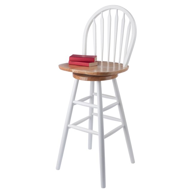 Swivel Bar Stool In The Stools, White Wood Bar Stools With Back