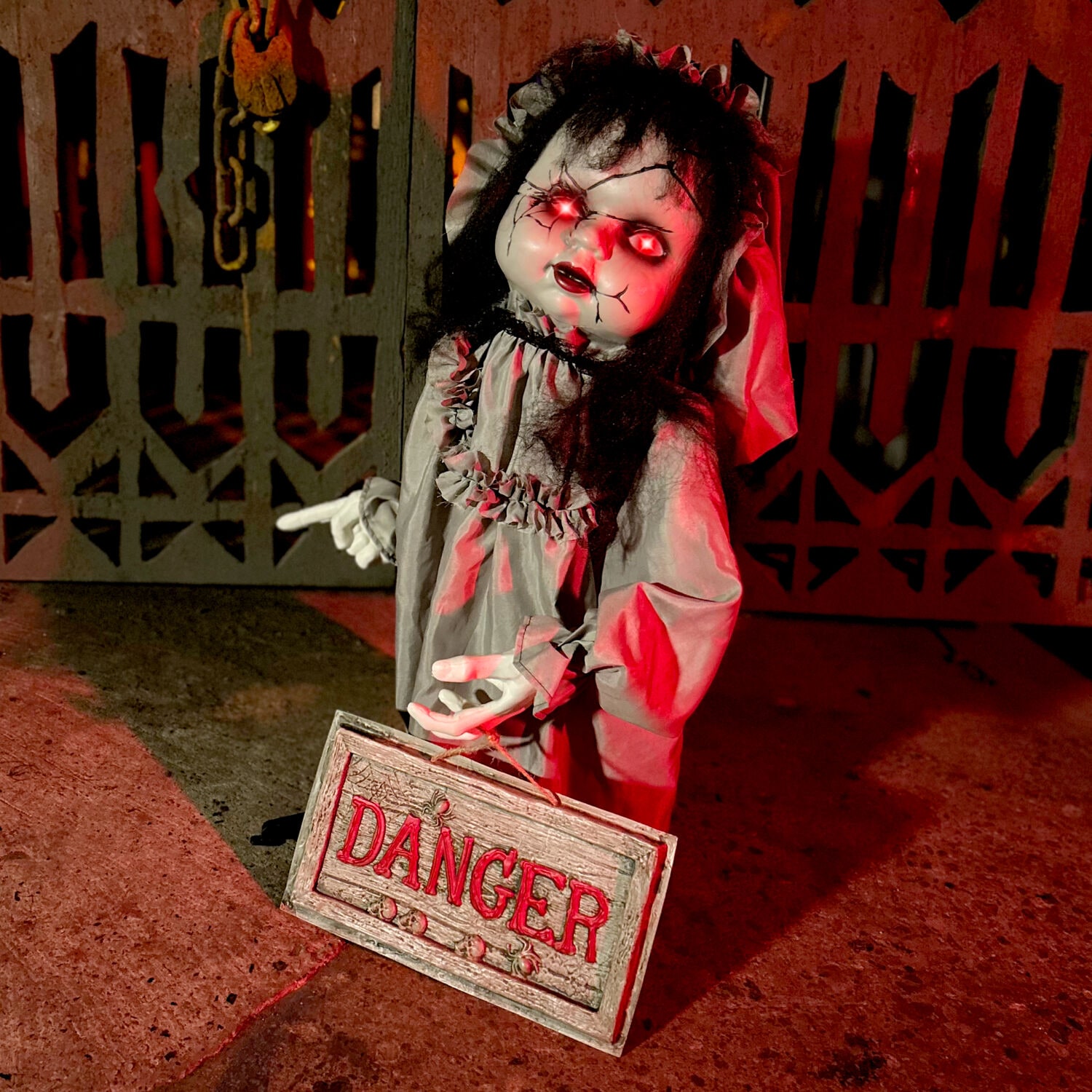 Haunted Hill Farm HHGIRL-11FLSA Halloween-Animatronics - View #8