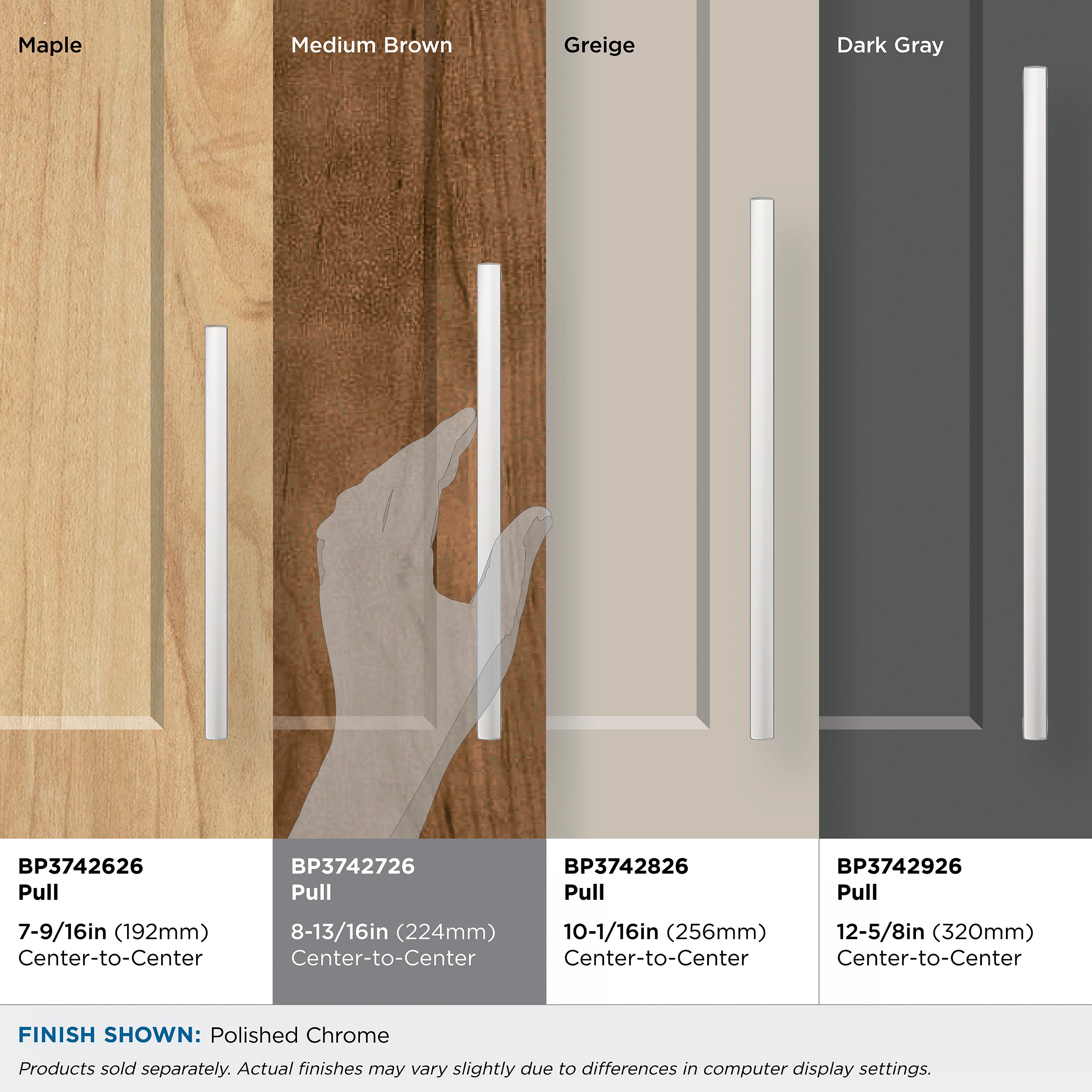 Amerock BP3742726 Cabinet-Pulls - View #8